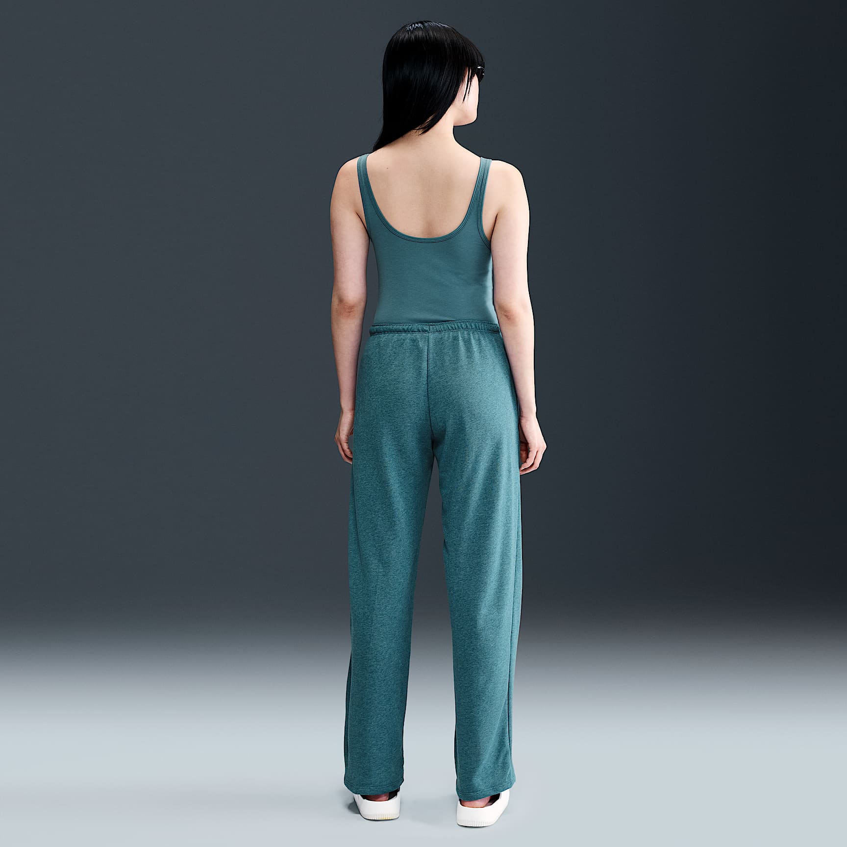 Nike Sportswear Chill Terry Women's Mid-Rise French Terry Open-Hem Sweatpants