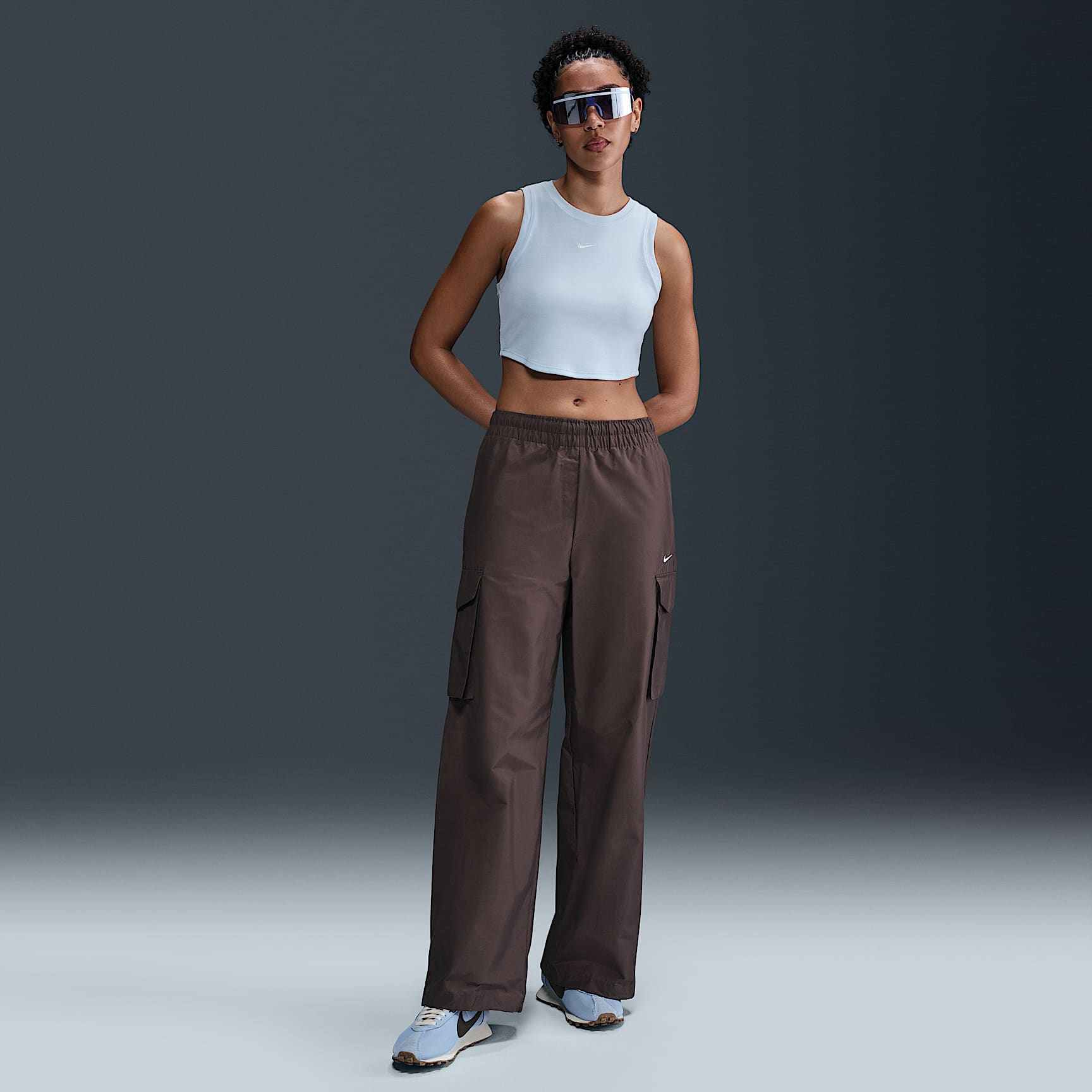 Nike Sportswear Chill Knit Women's Tight Cropped Mini-Rib Tank Top