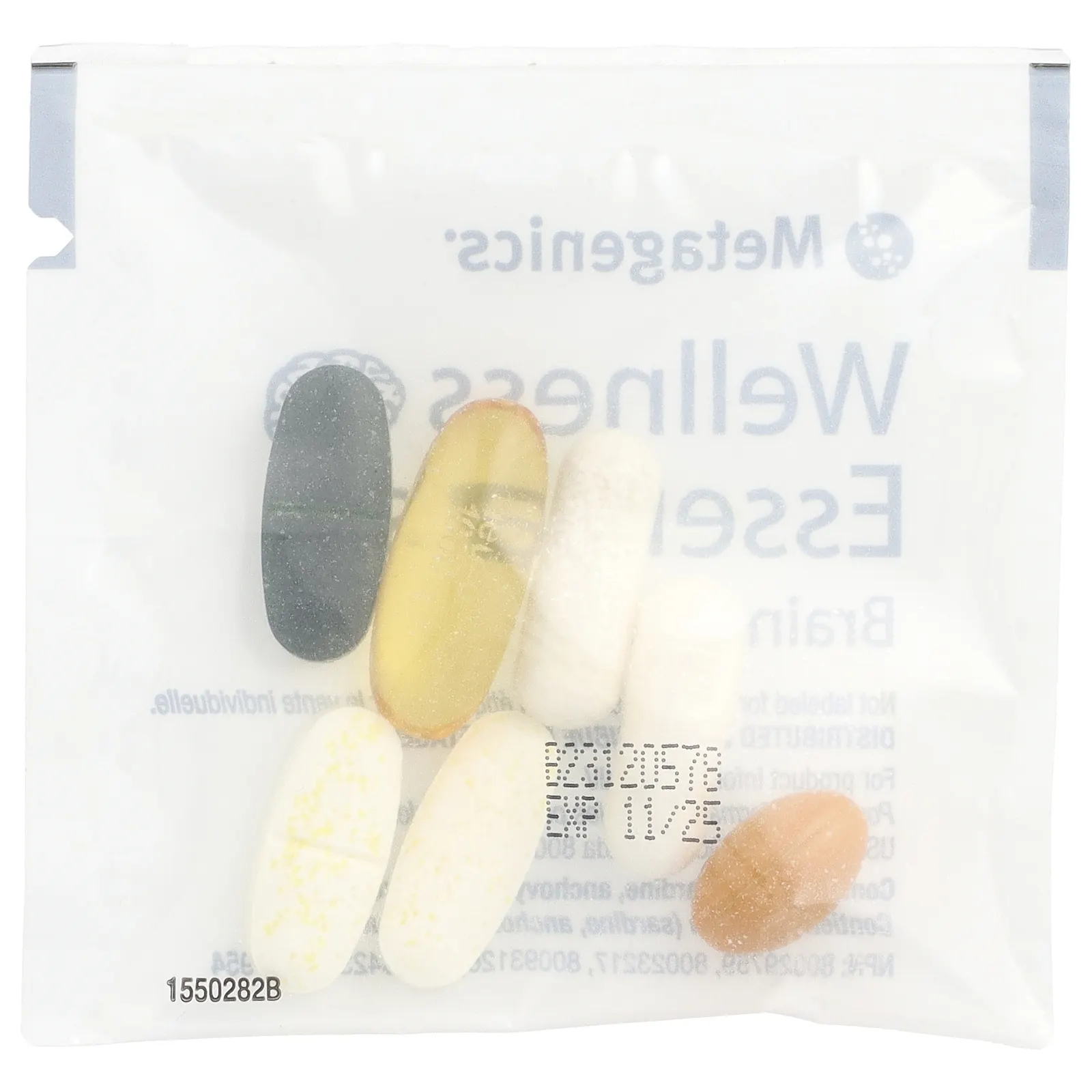 Metagenics, Wellness Essentials®, здоровье мозга, 30 пакетиков