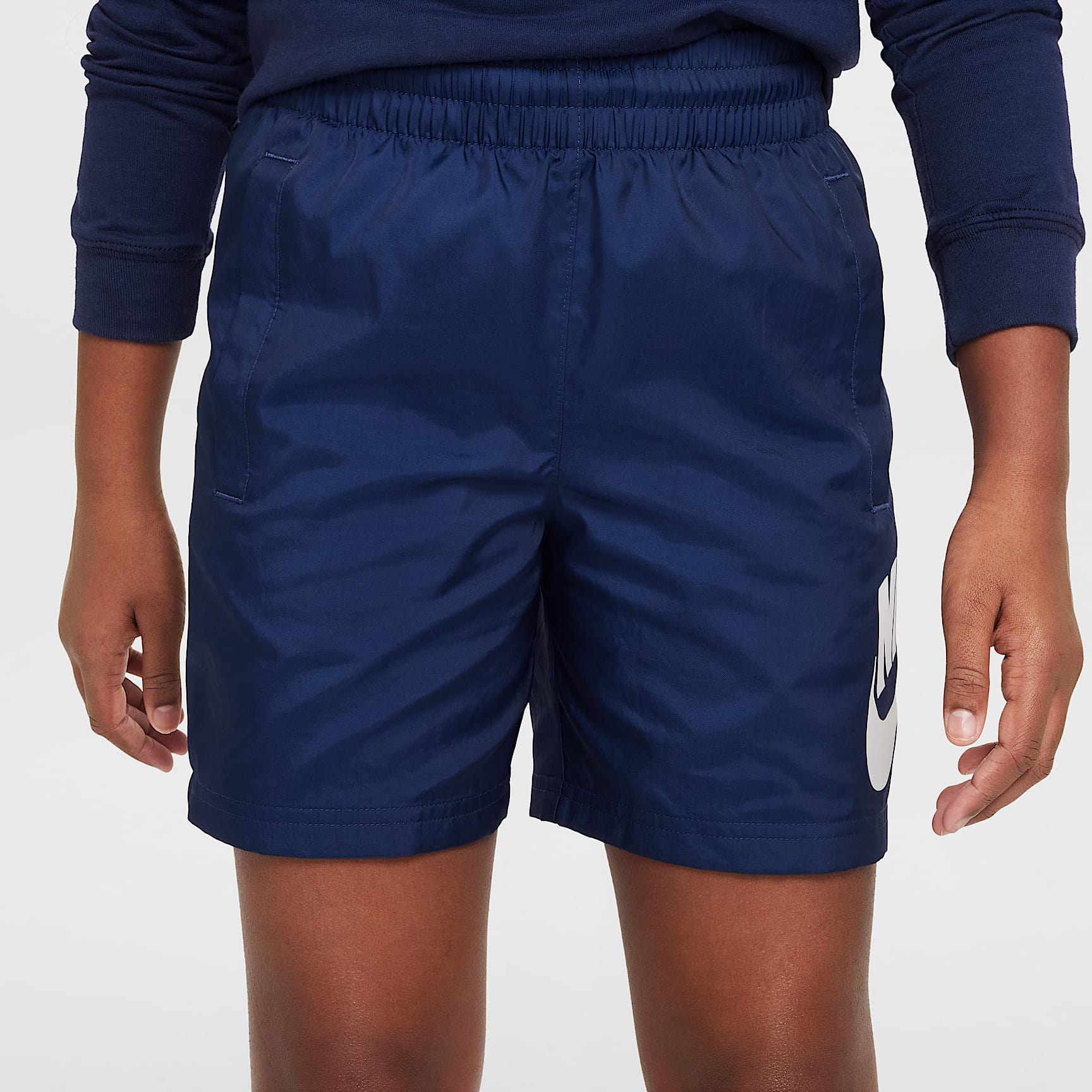 Nike Sportswear Club Big Kids' 6" Woven Shorts