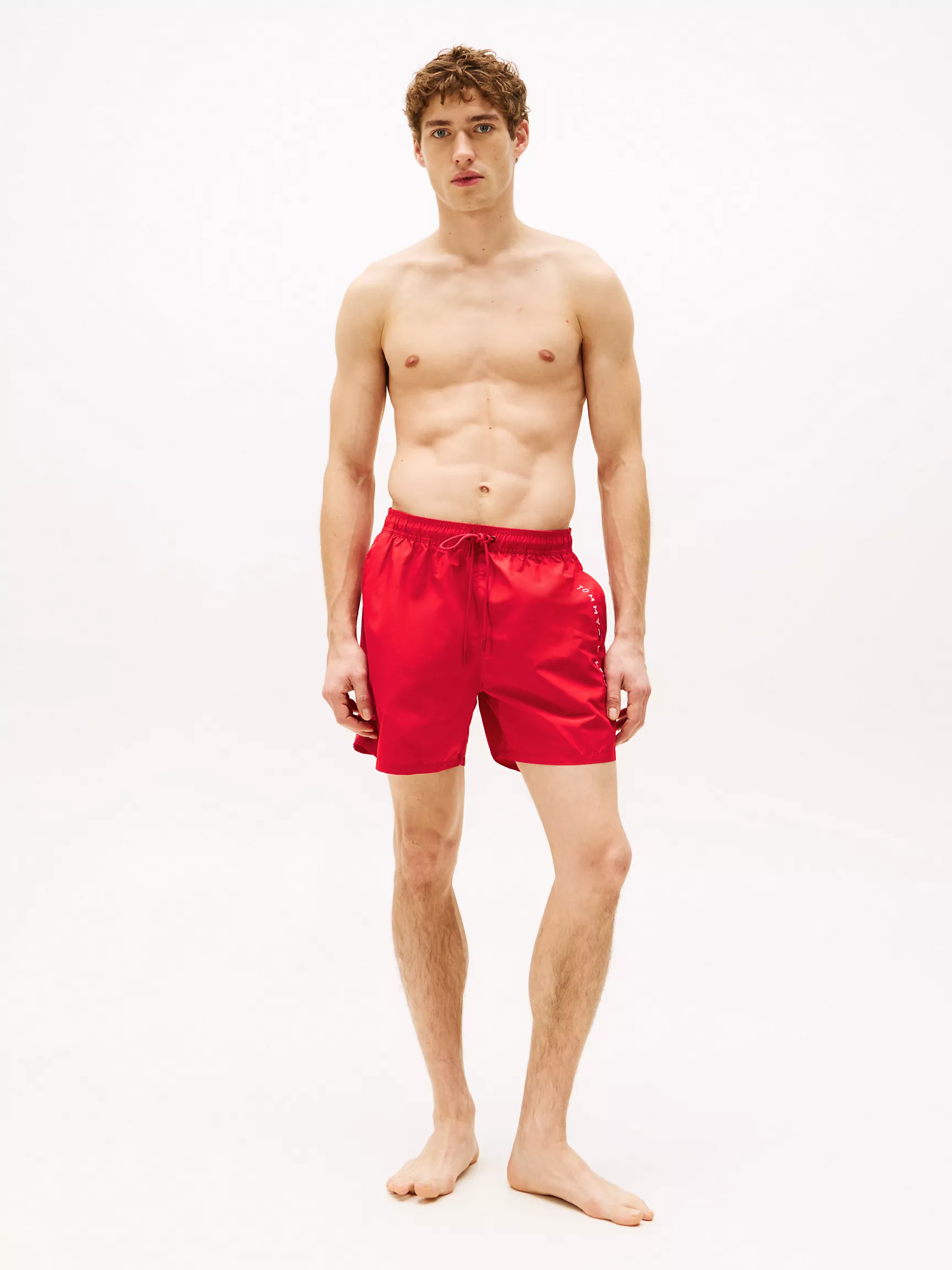 Мужские купальники Tommy Hilfiger, Плавательные шорты Tommy с логотипом (7 дюймов)