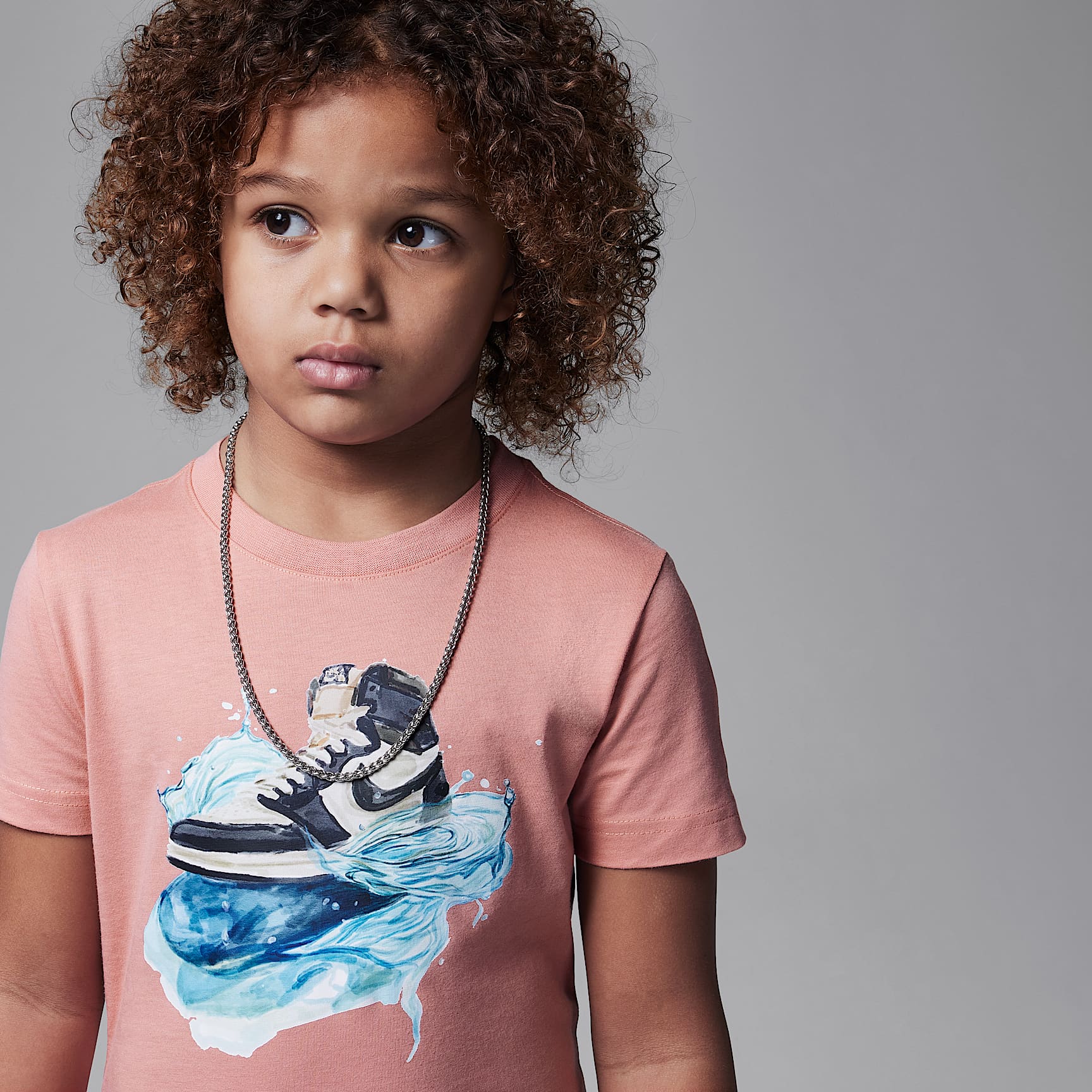 Jordan Little Kids' AJ1 Wave T-Shirt
