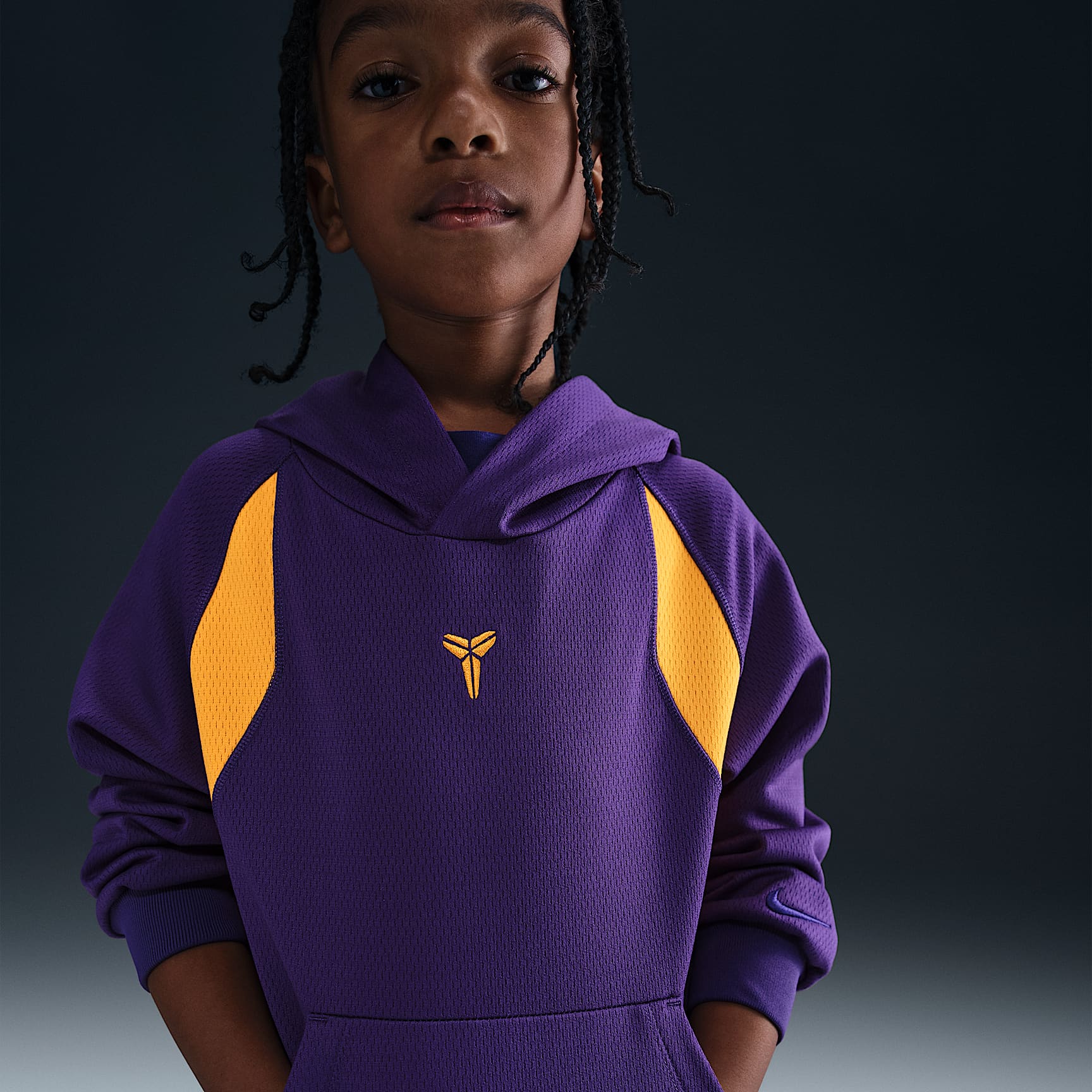 Nike Therma-FIT Kobe Bryant Little Kids' Hoodie