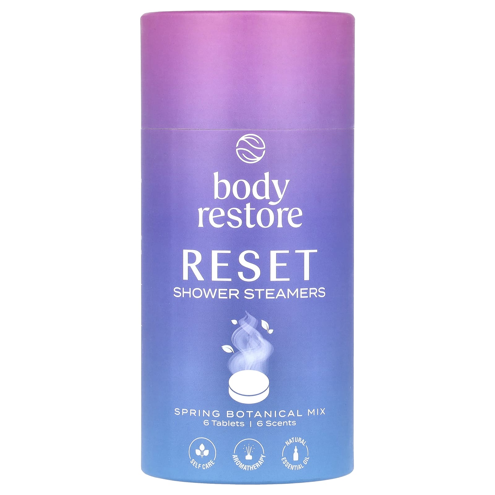 Body Restore, Отпариватели для душа, Reset, 6 таблеток, 5,3 унции