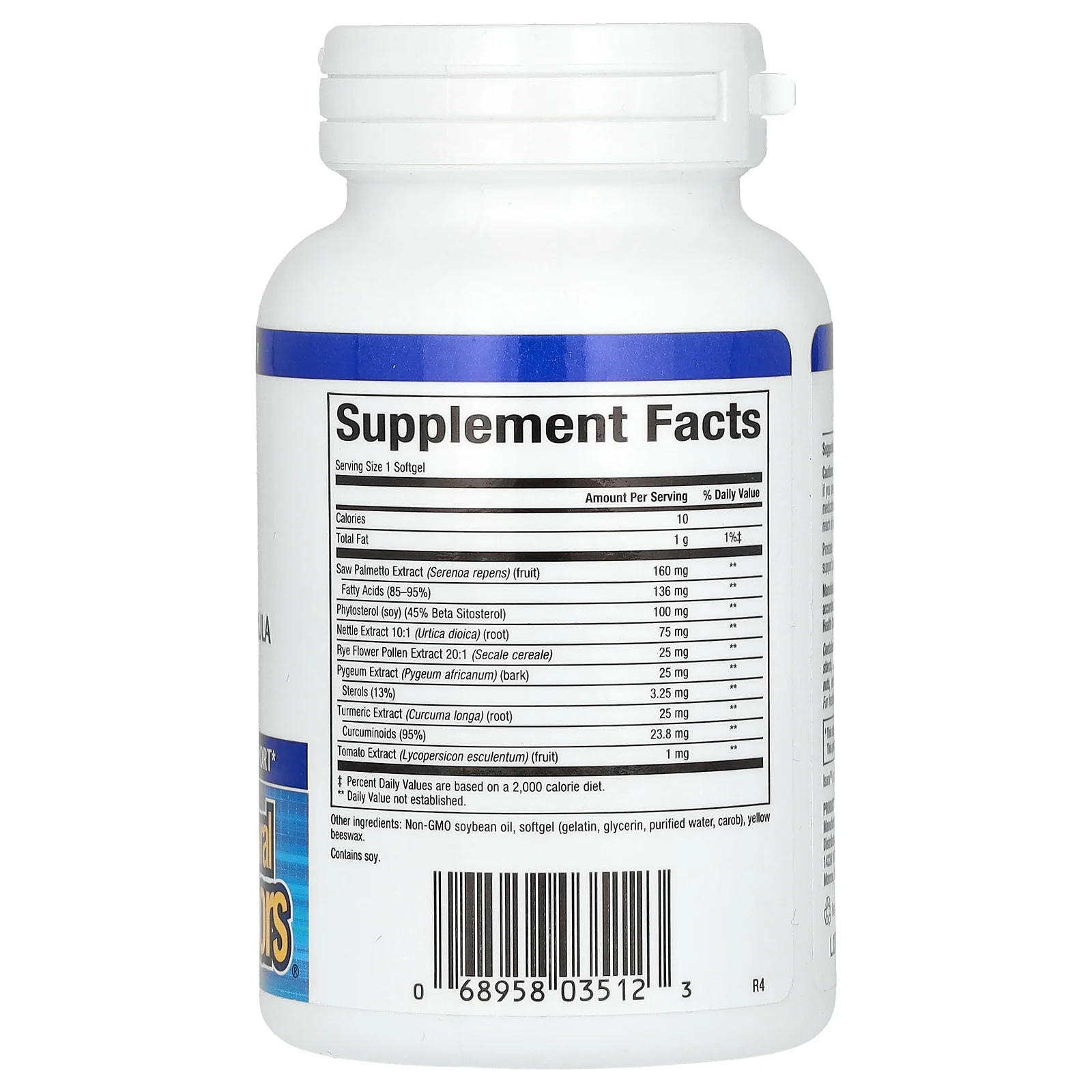 Natural Factors, «Здоровье простаты», комплексная растительная формула, 60 капсул