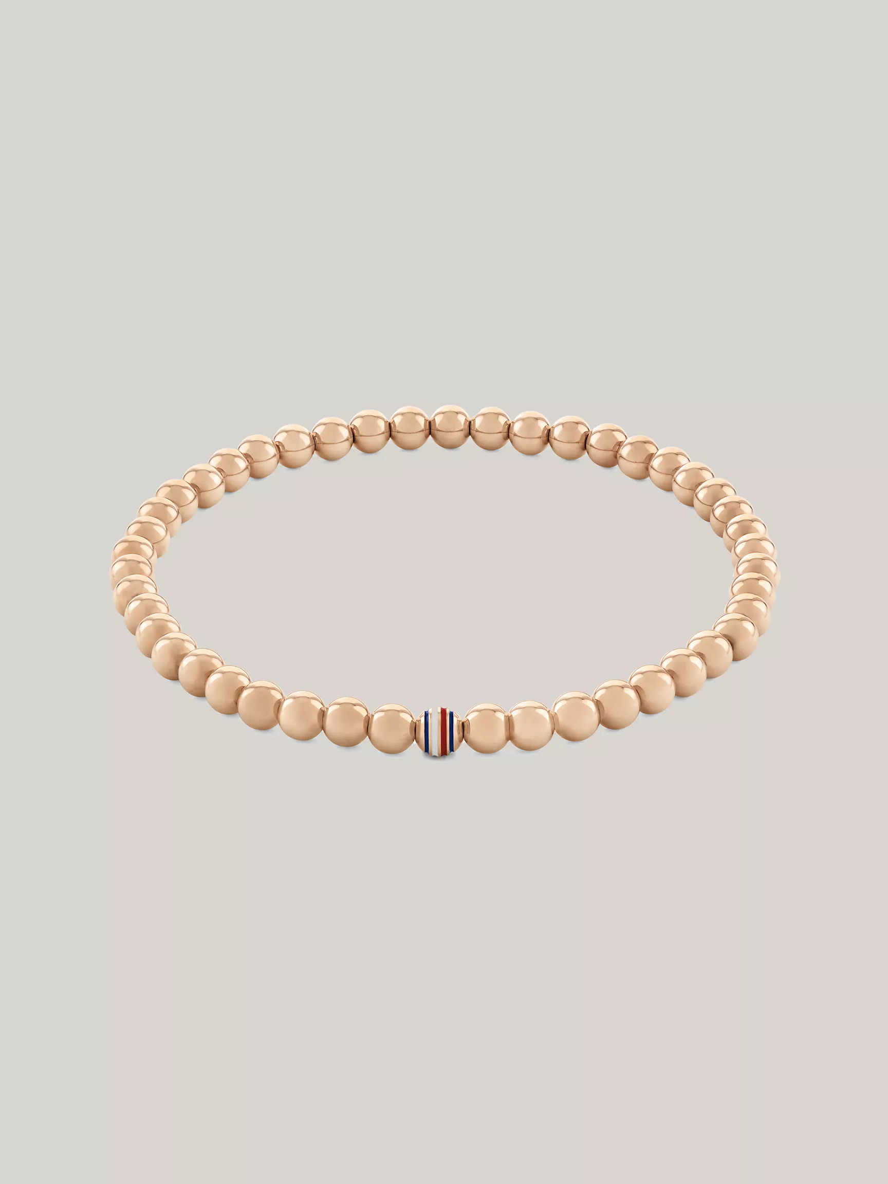 Женский браслет Tommy Hilfiger, Полосатый браслет с металлическими бусинами