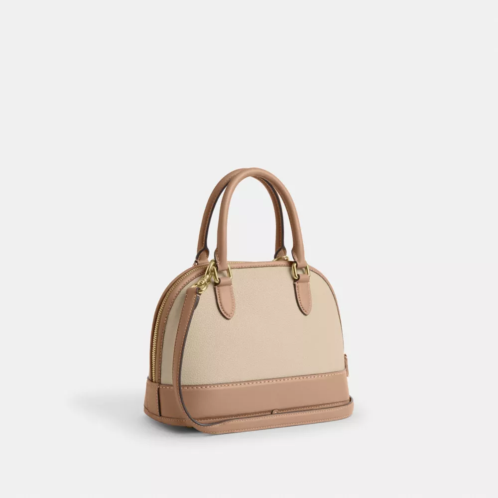 Сумка COACH Sabrina Satchel Bag In Colorblock