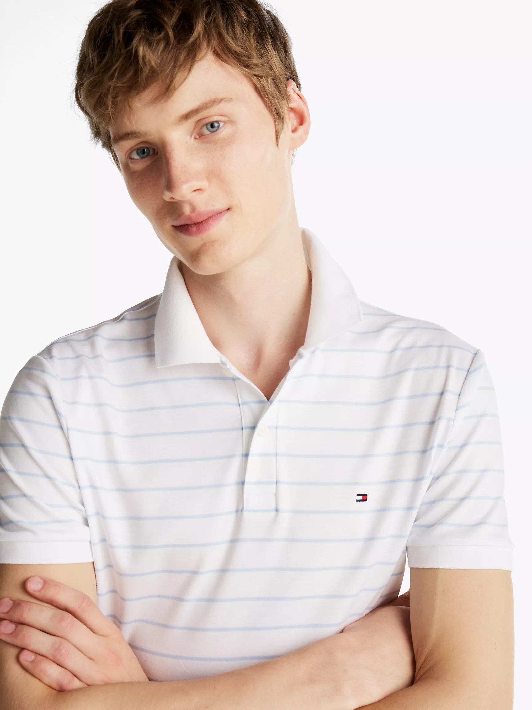 Мужское поло Tommy Hilfiger, Хлопковое поло стандартного кроя