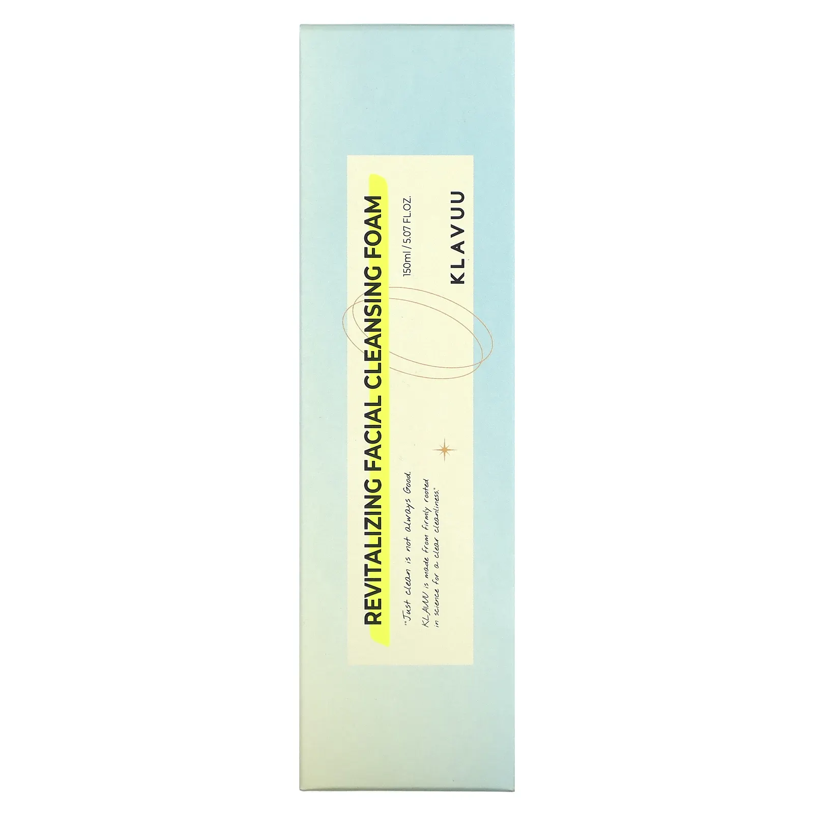 KLAVUU, Восстанавливающая очищающая пенка для лица, 150 мл (5,07 жидк. Унции)