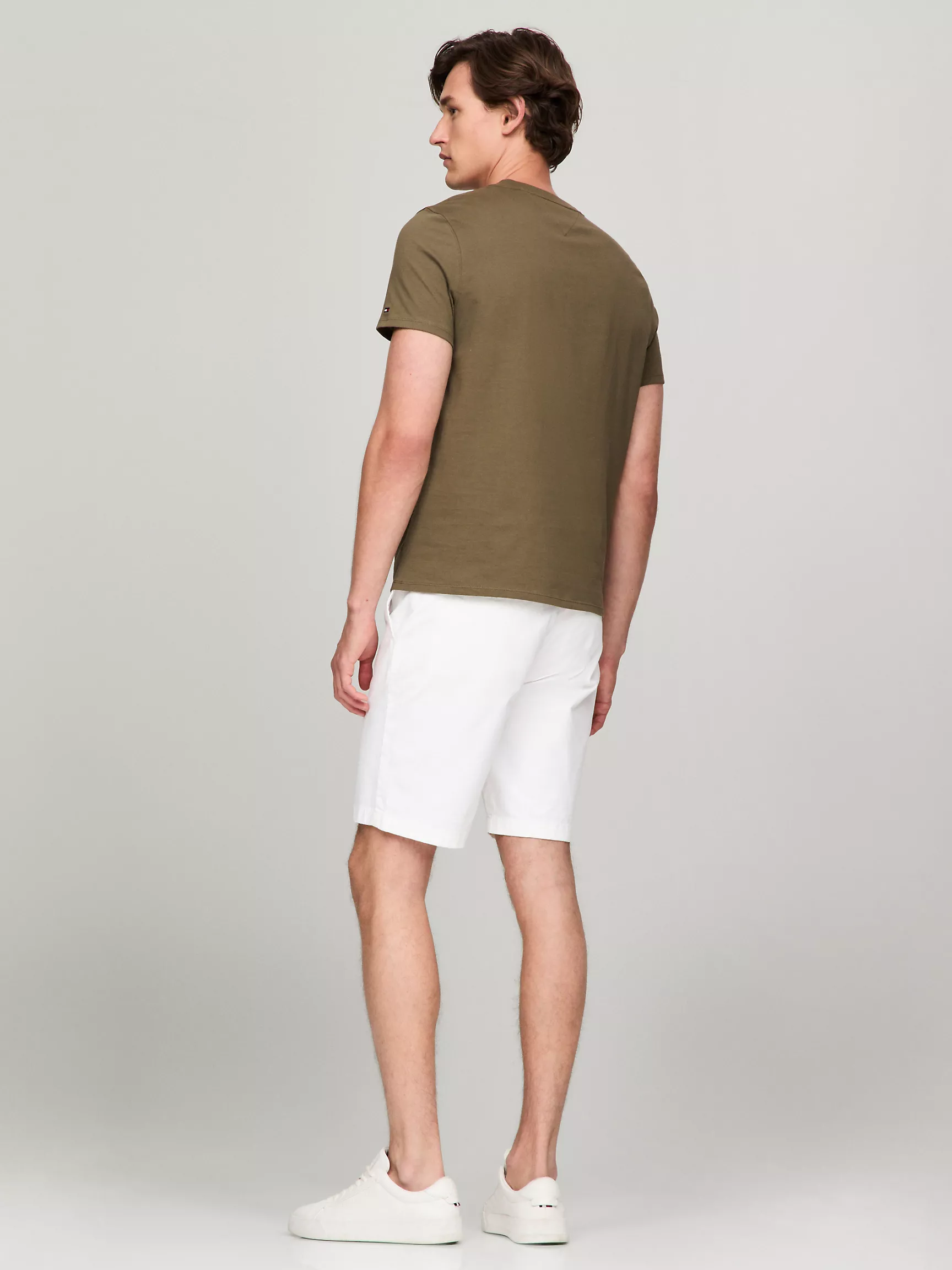 Мужская футболка Tommy Hilfiger, Футболка с вышитым монограммным логотипом