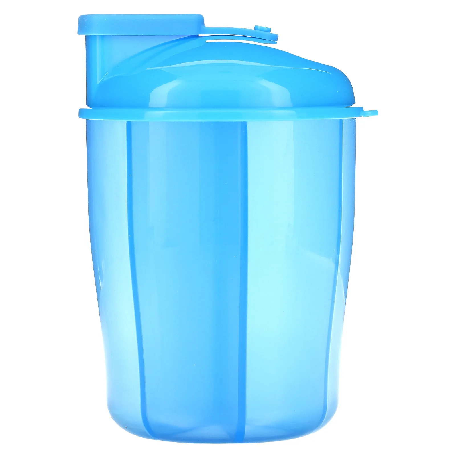 Ezy Dose, Витаминный органайзер с этикетками, синий, 1 шт.