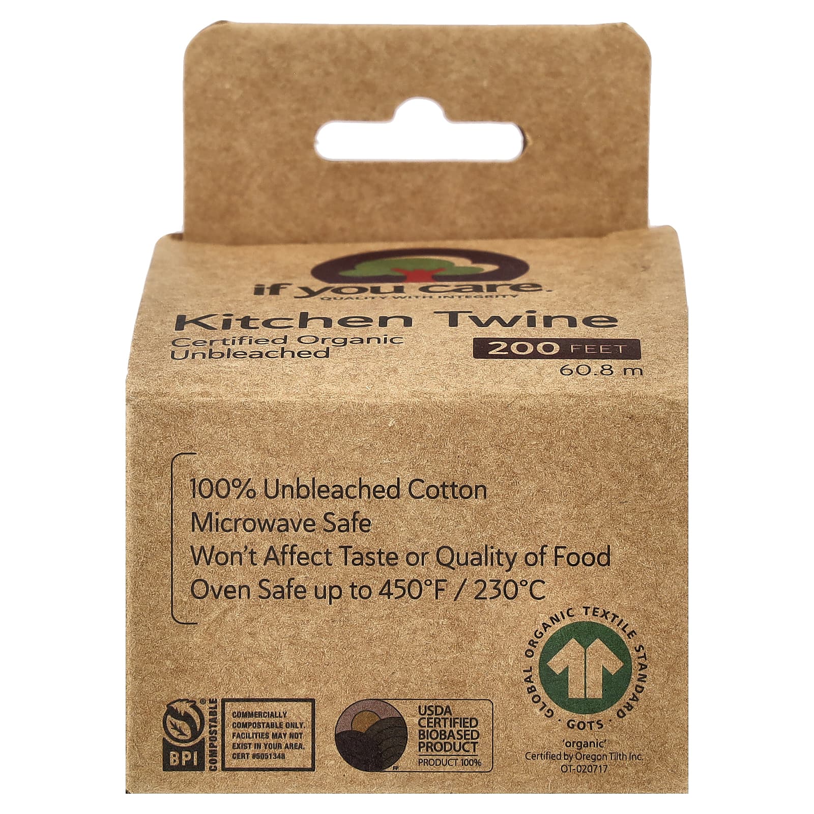 If You Care, кулинарный шампунь, 60,8 м (200 футов)