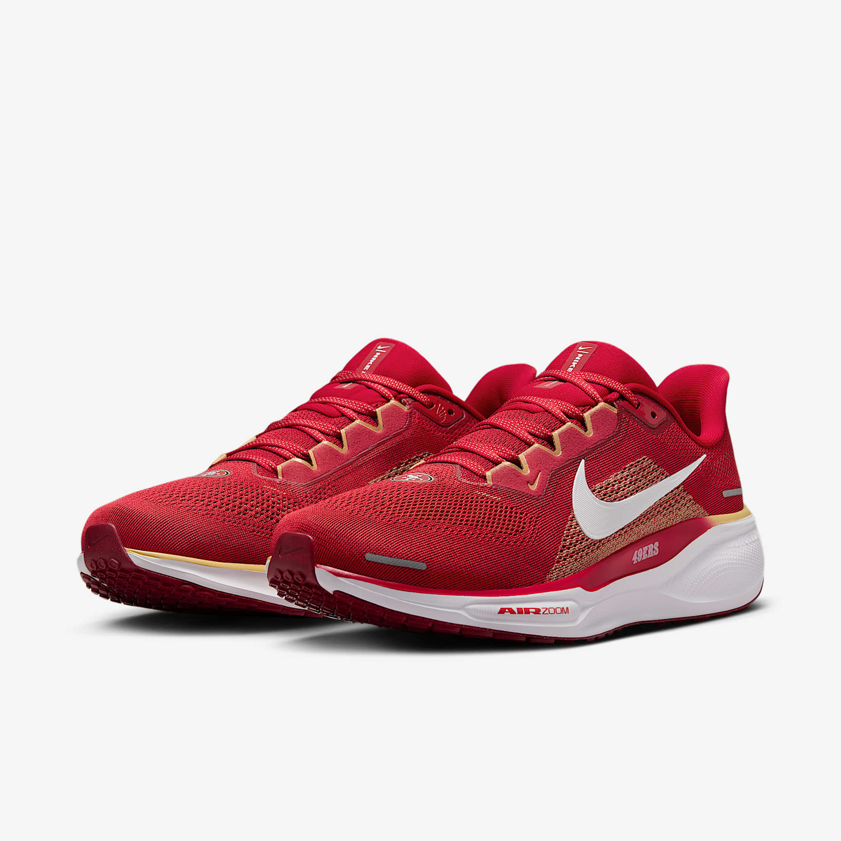 Nike Pegasus 41 NFL San Francisco 49ers Men's Road Running Shoes