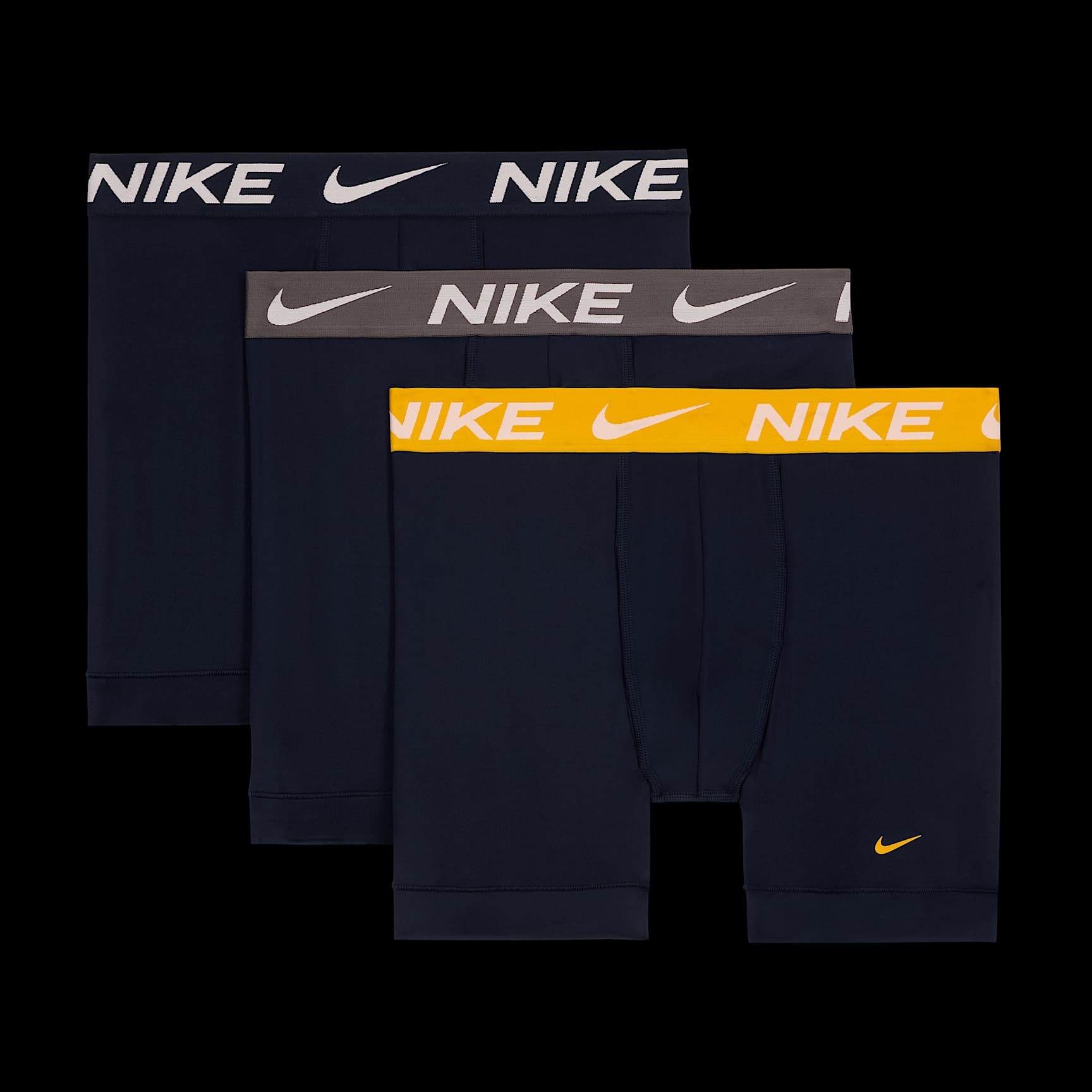 Nike Dri-FIT Essential Micro Men's Boxer Briefs (3-Pack)