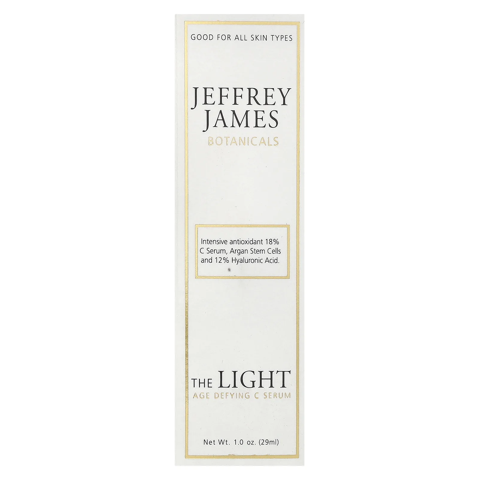 Jeffrey James Botanicals, The Light, антивозрастная сыворотка с витамином C, 29 мл (1 жидк. унция)