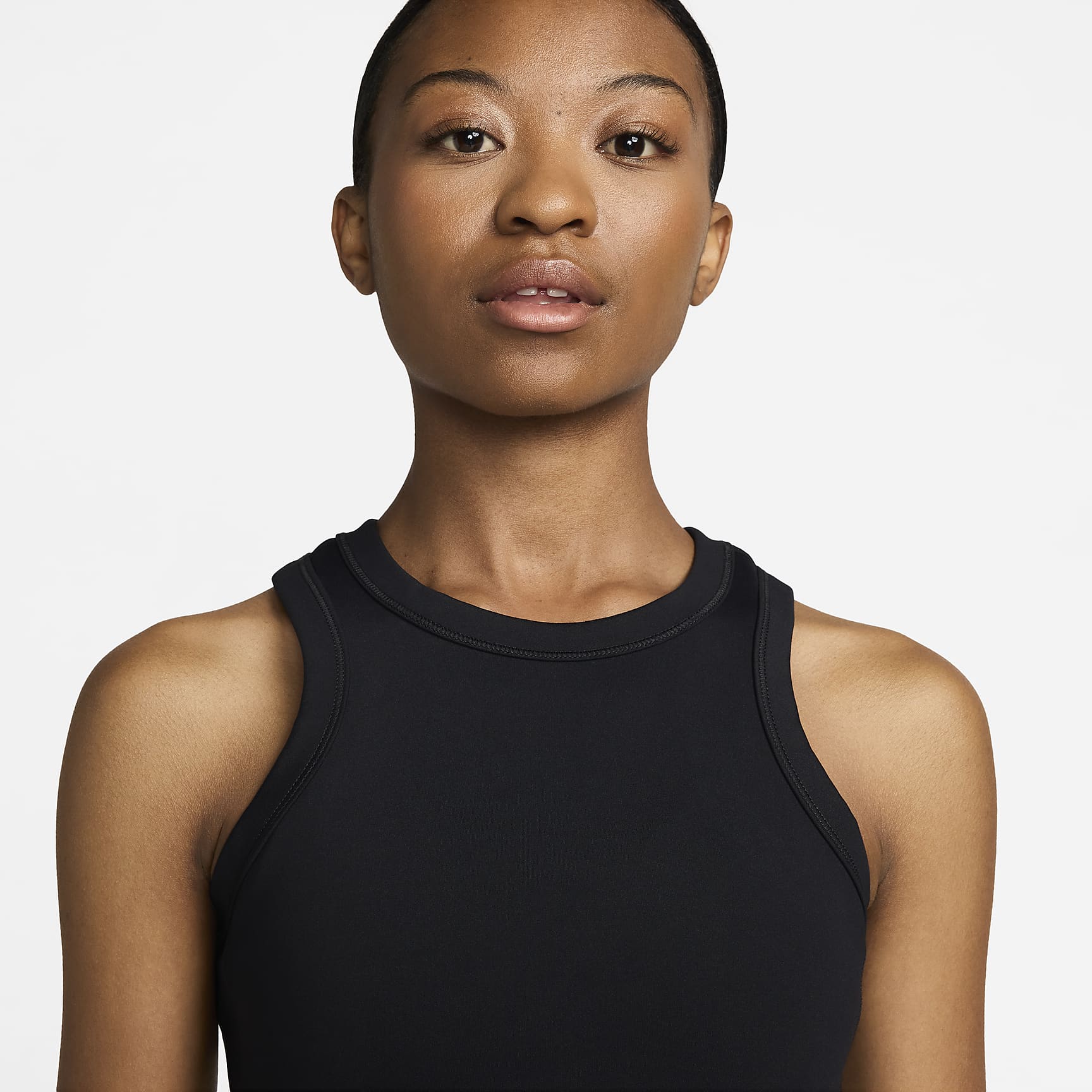 Nike One Fitted Women's Dri-FIT Cropped Tank Top