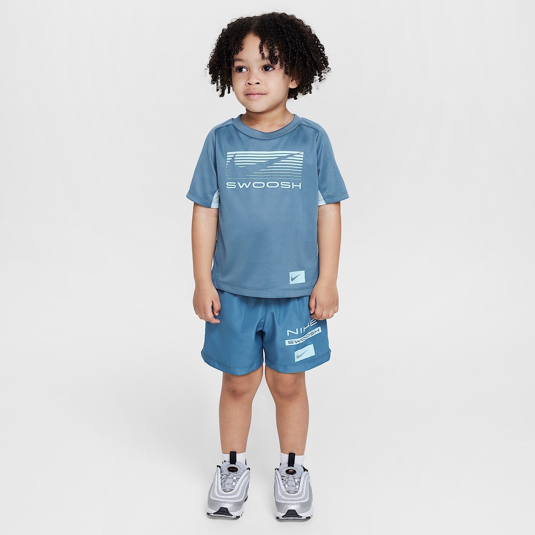 Nike Dri-FIT Toddler 2-Piece Multi Woven Shorts Set