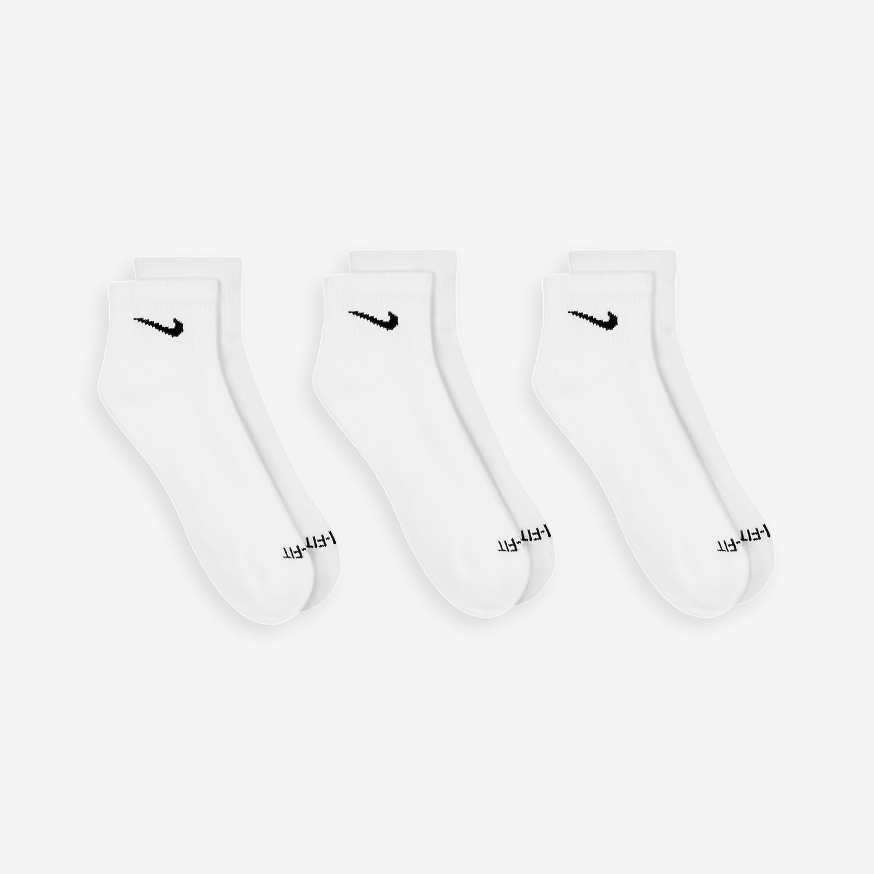 Nike Everyday Plus Cushioned Training Ankle Socks (3 Pairs)