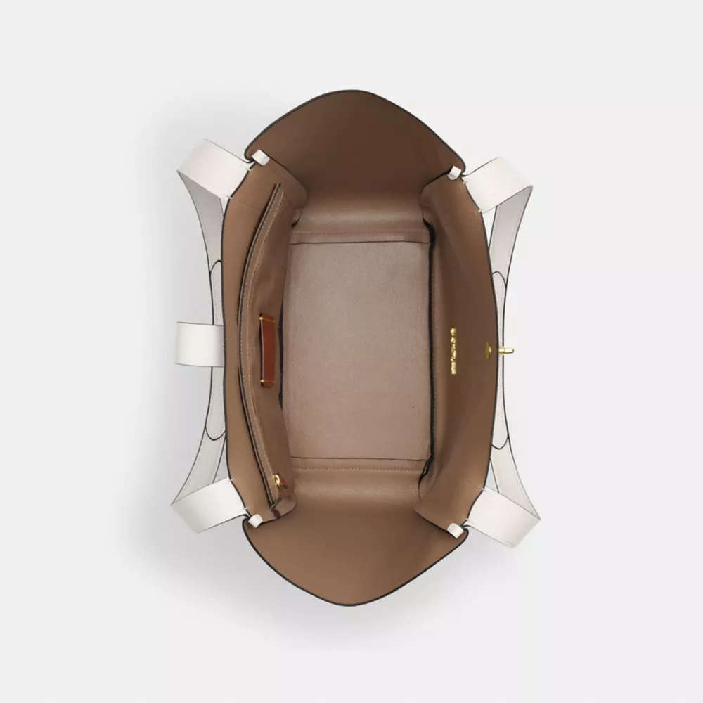 Сумка COACH Hadley Turnlock Tote Bag