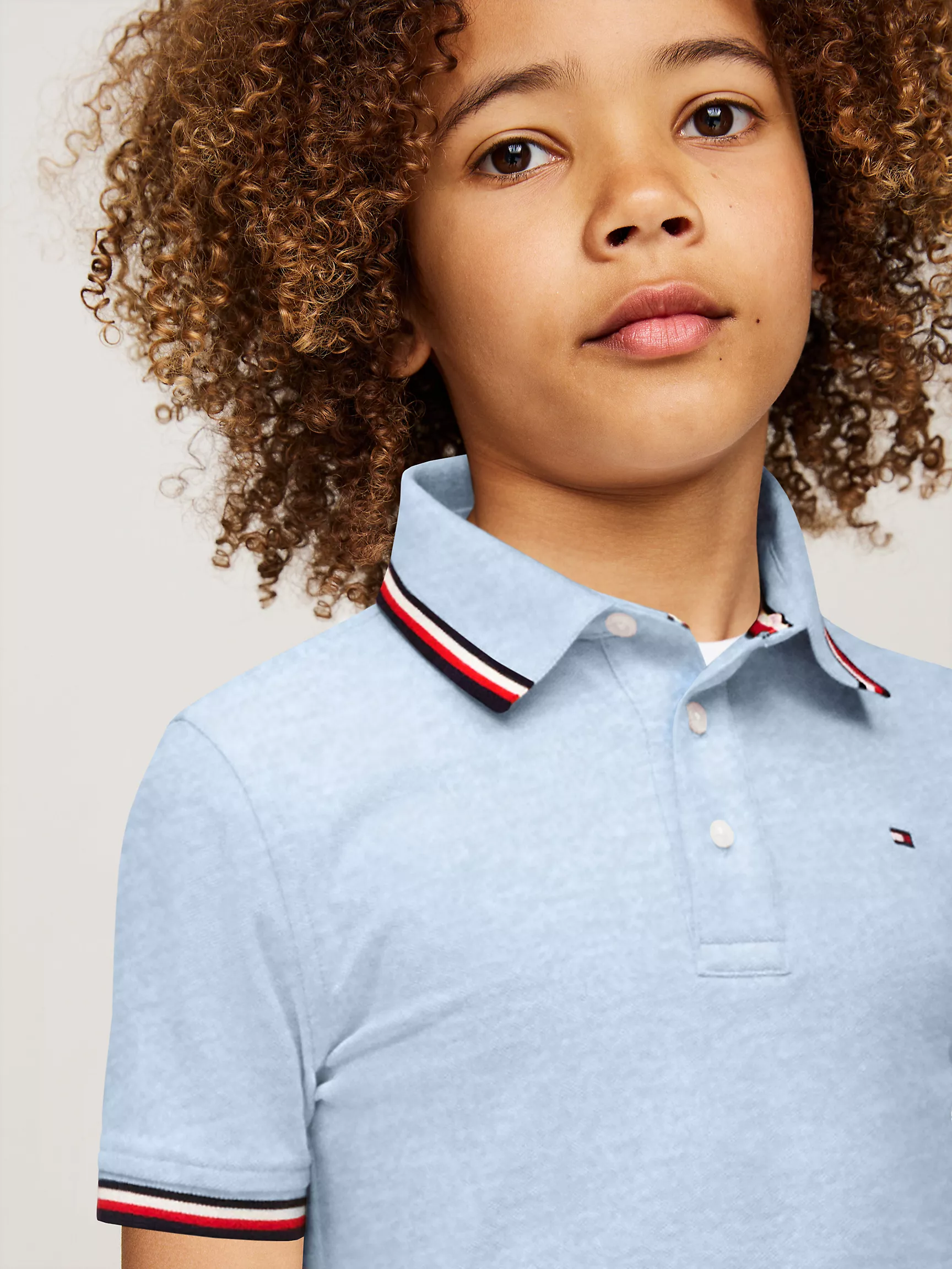 Рубашка-поло для мальчиков Tommy Hilfiger, Детское поло с коротким рукавом и влагоотводящей технологией Tommy