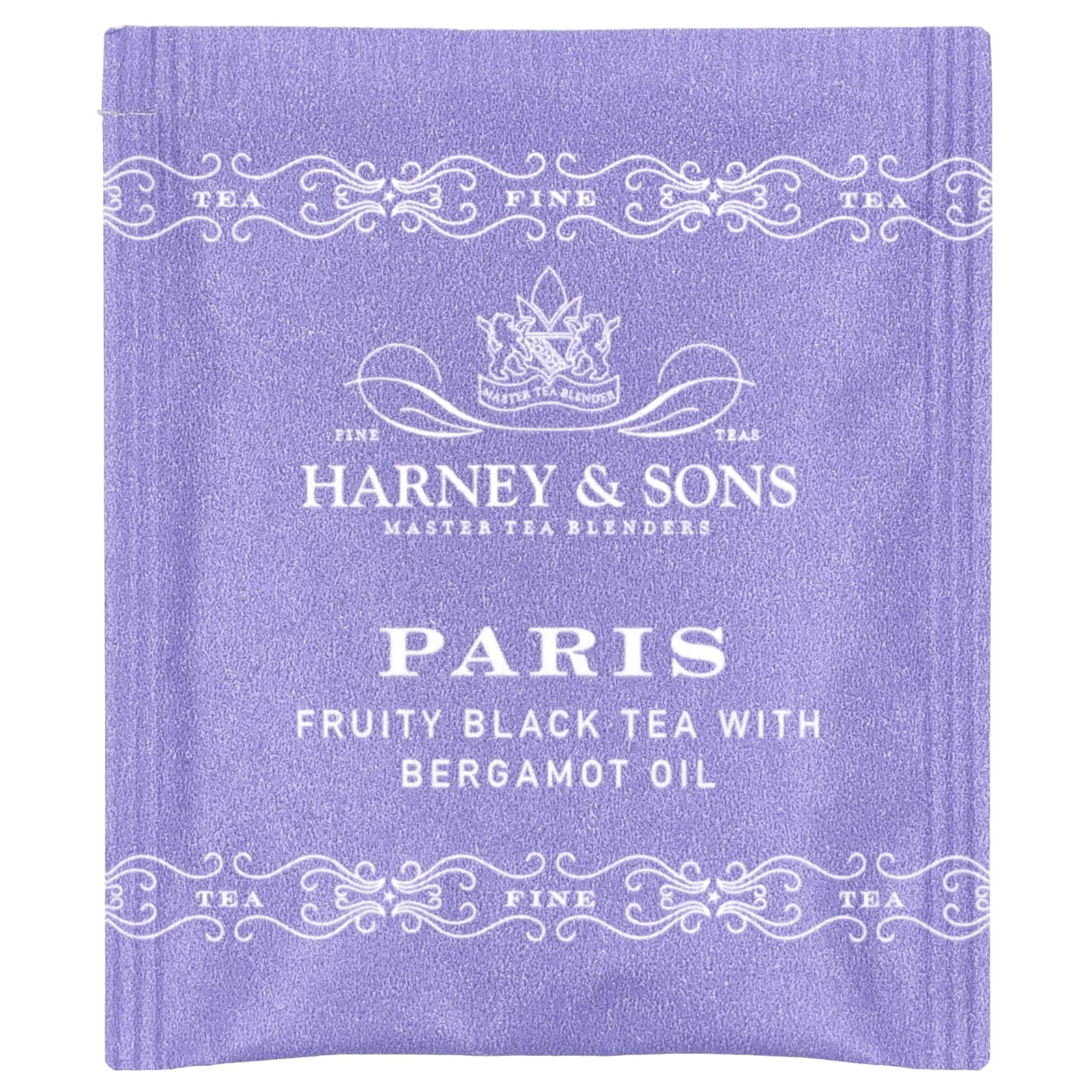 Harney & Sons, Paris, Черный фруктовый чай с бергамотом, 50 чайных пакетиков, 3,17 унции (90 г)