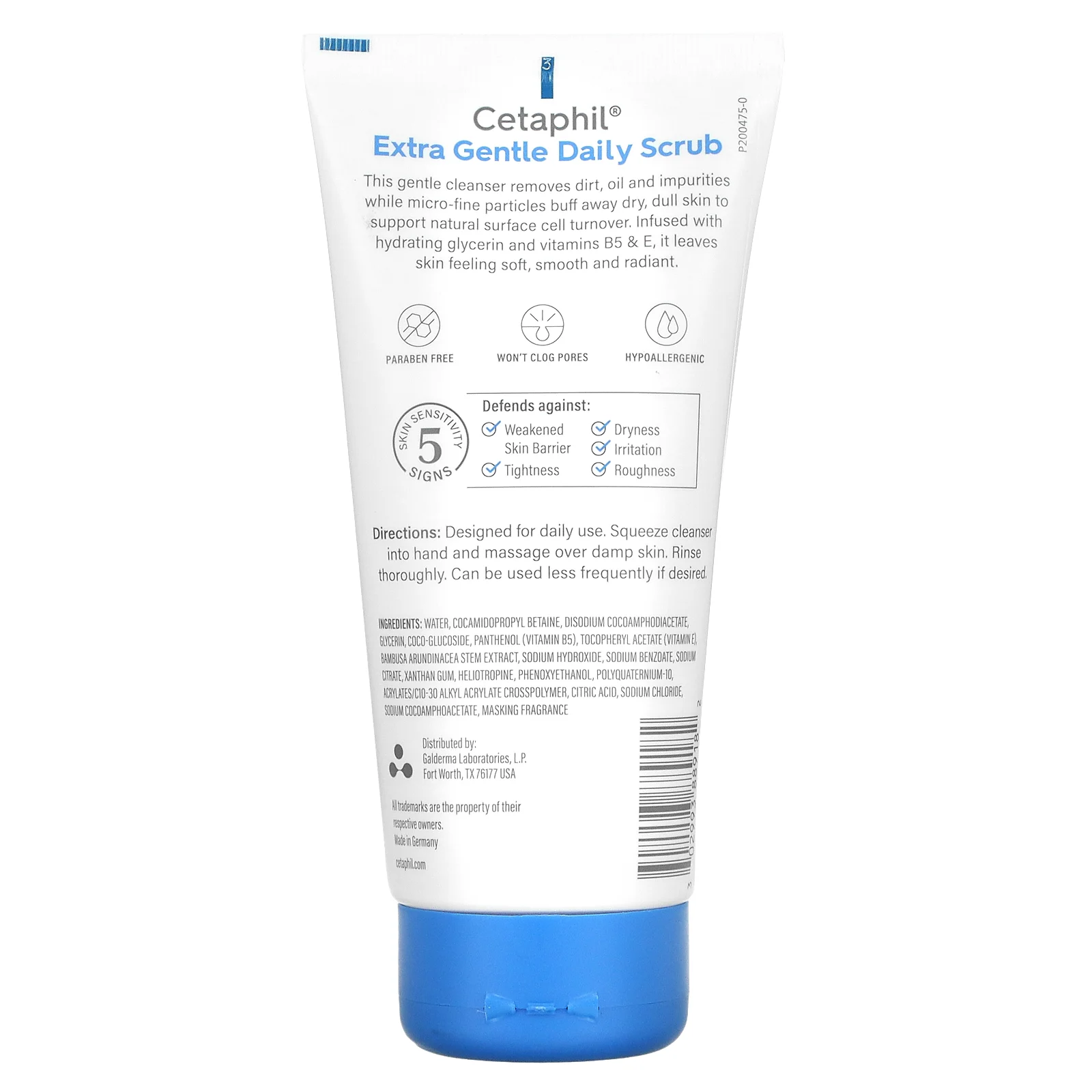 Cetaphil, Extra Gentle, скраб для ежедневного использования, 178 мл