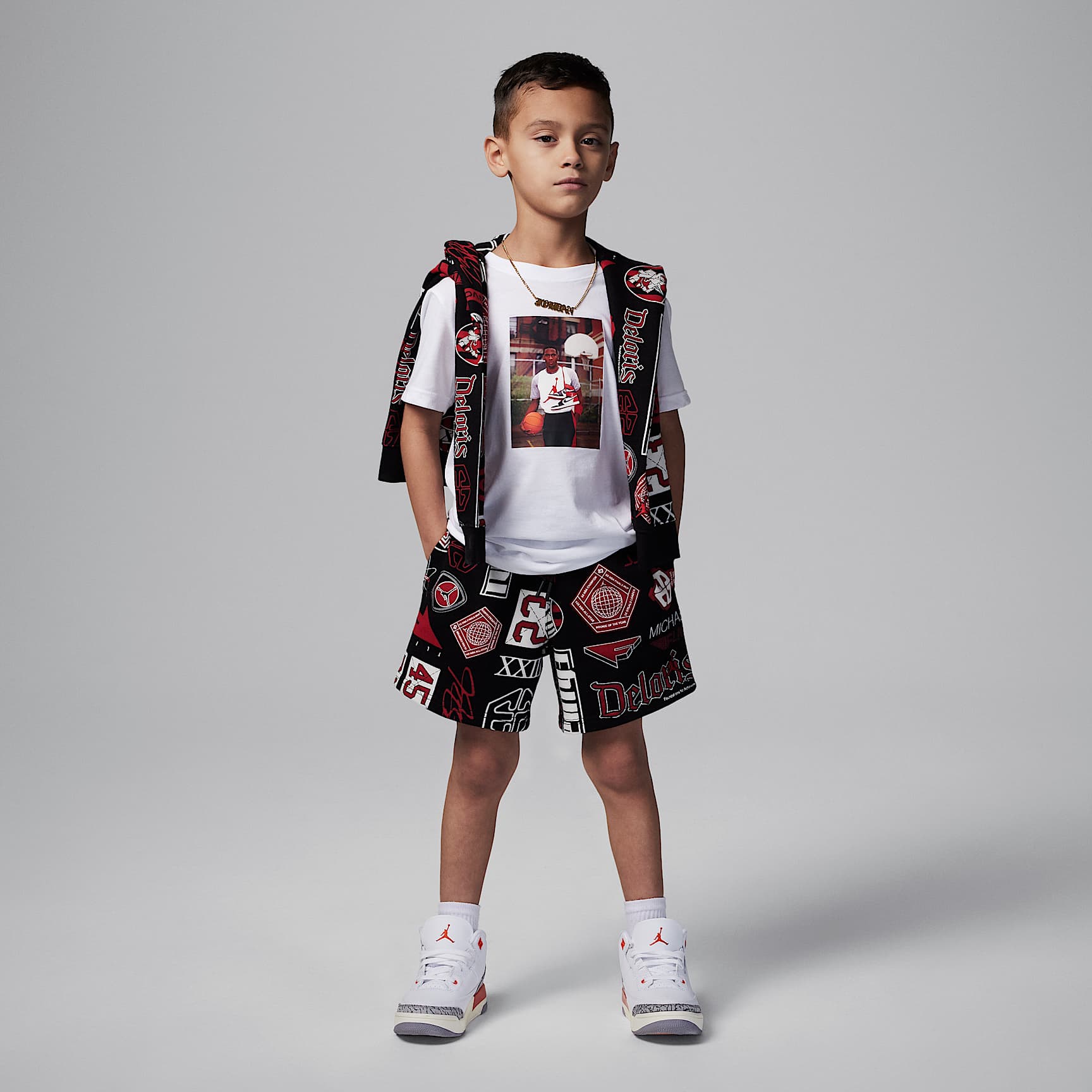 Jordan Little Kids' MJ Photo T-Shirt