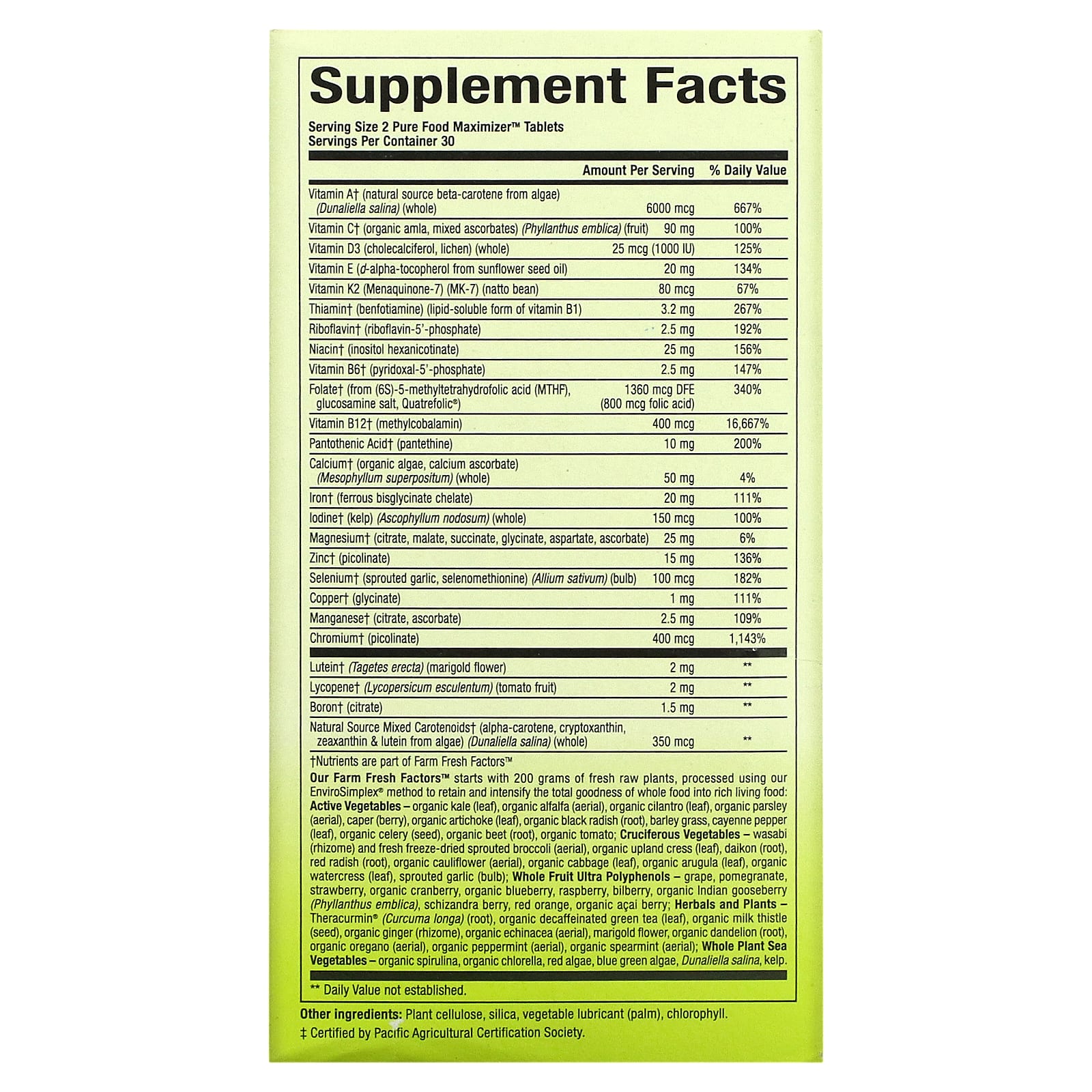 Natural Factors, Пищевая добавка Whole Earth & Sea, мультивитаминный и минеральный комплекс для женщин, 60 таблеток