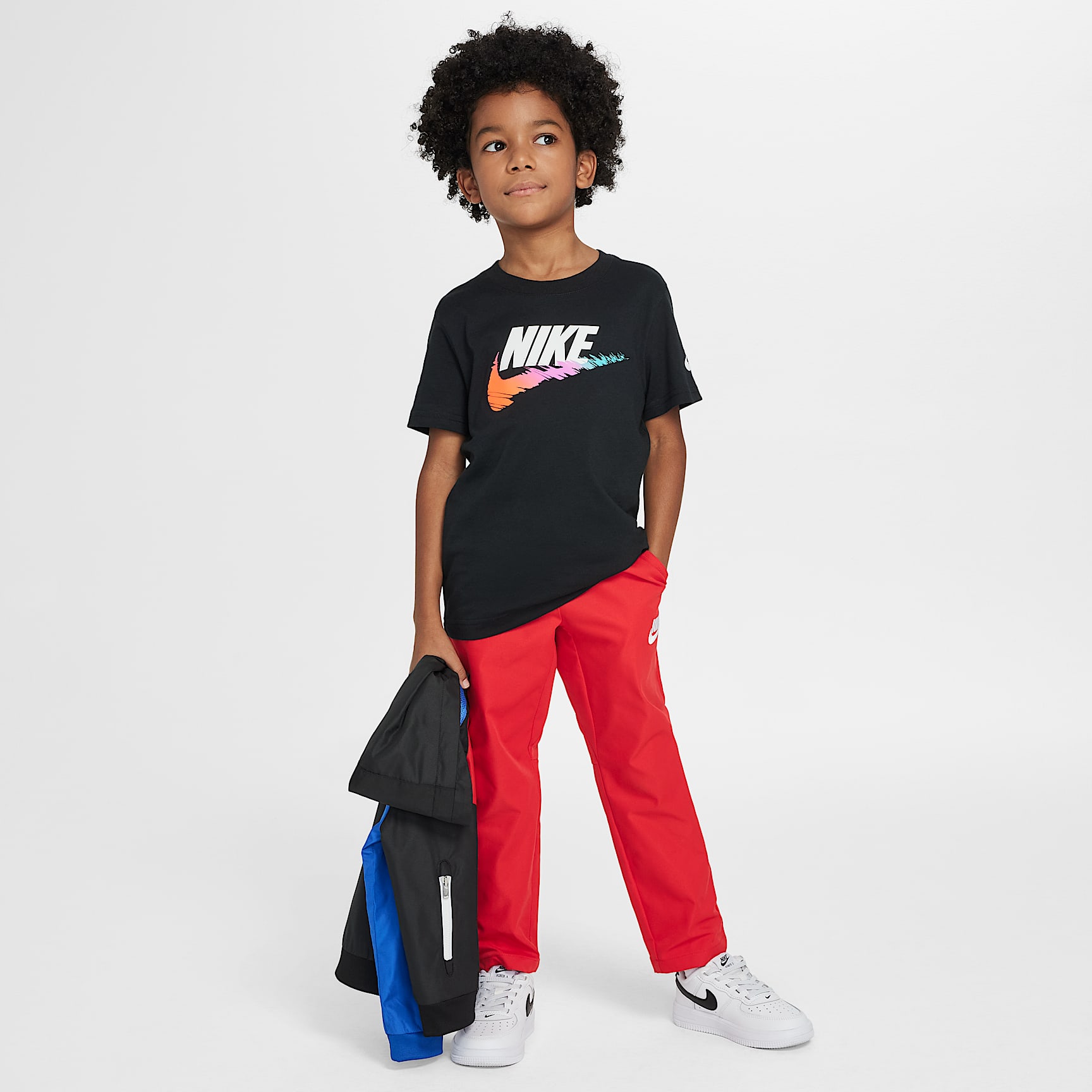 Nike Little Kids' Brandmark Swoosh T-Shirt