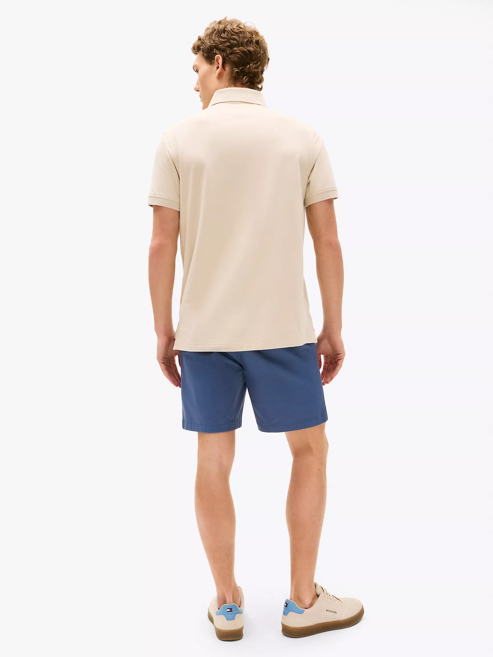 Мужское поло Tommy Hilfiger, Эластичное поло стандартного кроя Tommy