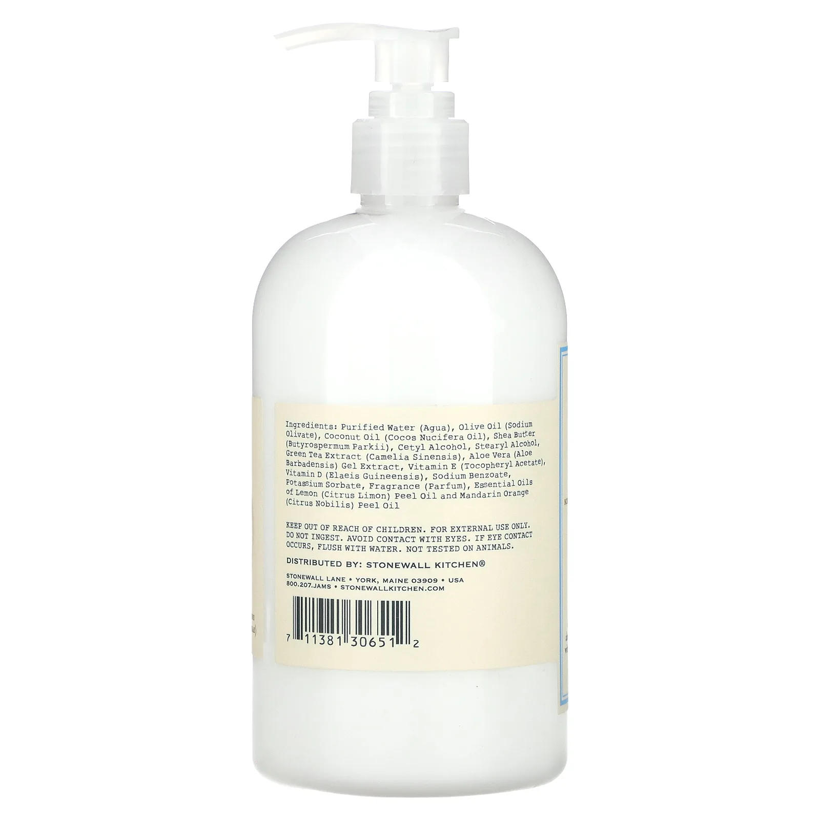 Stonewall Kitchen, лосьон для рук, приморский бриз, 500 мл (16,9 жидк. унции)