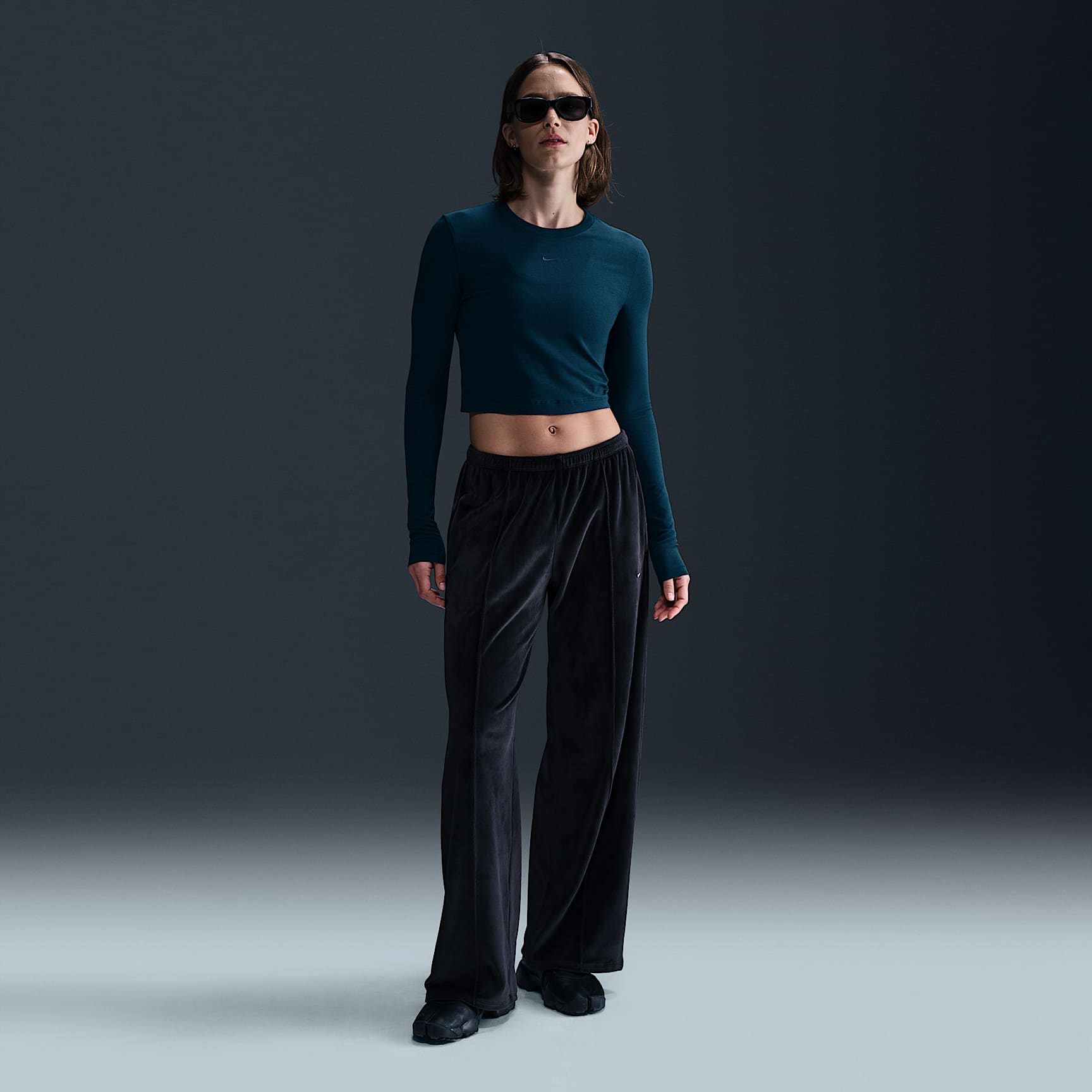 Nike Sportswear Chill Knit Women's Slim Long-Sleeve Cropped Top