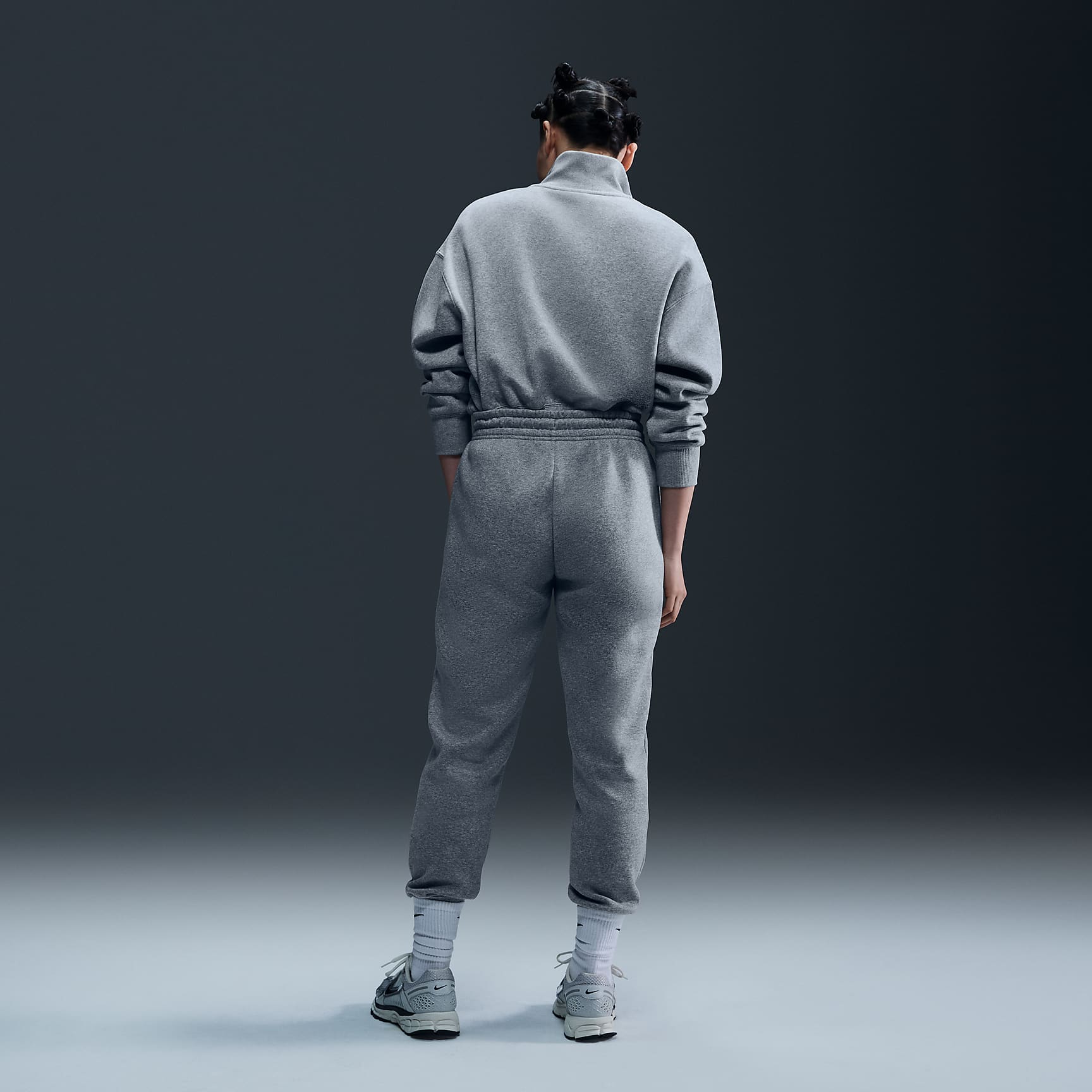 Nike Sportswear Phoenix Fleece Women's 1/4-Zip Cropped Sweatshirt