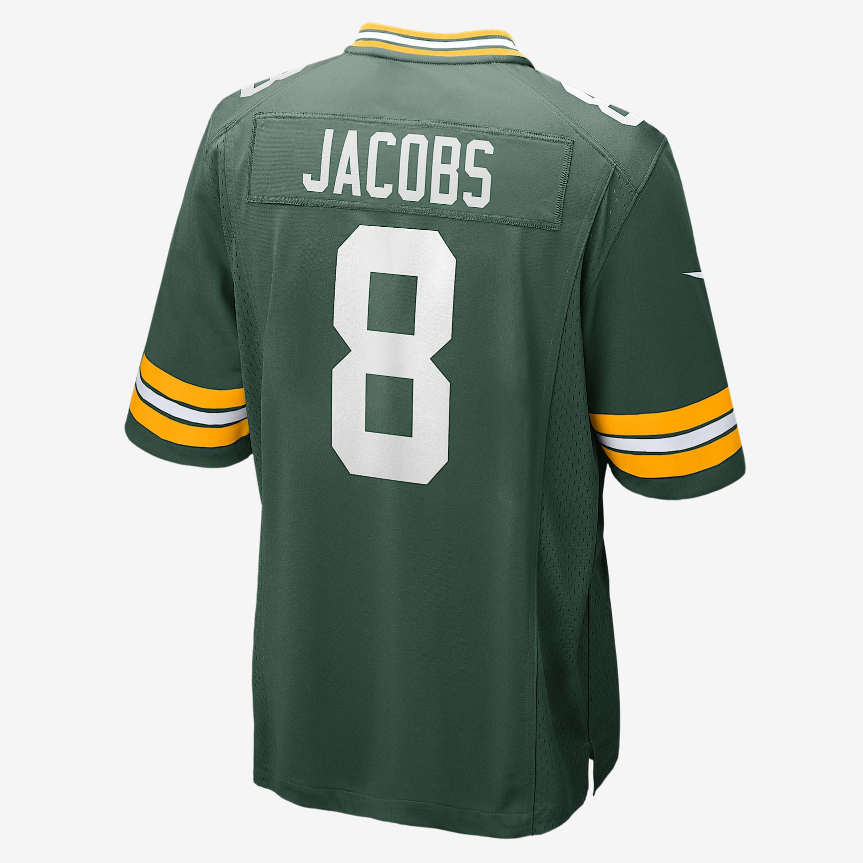 Josh Jacobs Green Bay Packers Men's Nike NFL Game Jersey