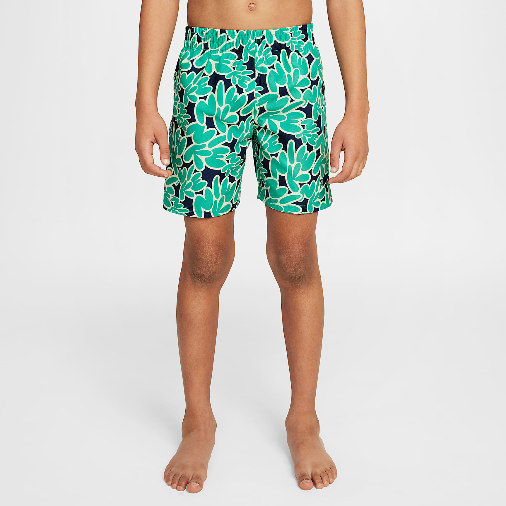 Nike Swim Breaker Little Kids' 5" Brief-Lined Volley Shorts