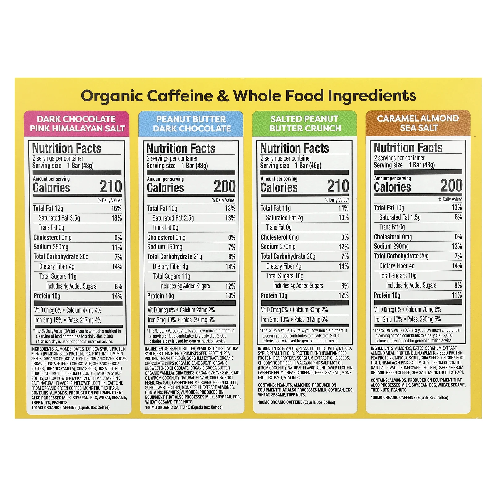 Quantum Energy Square, Variety Adventure 8-Pack, 8 Squares, 1.69 oz (48 g) Each