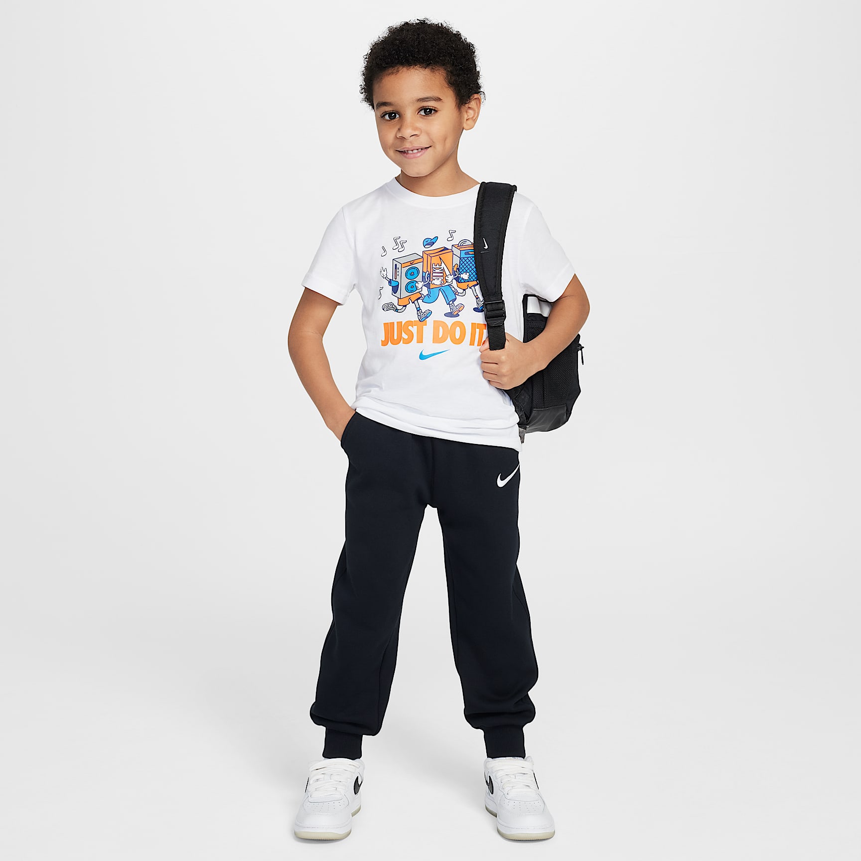 Nike Little Kids' Music Boxy Pals T-Shirt