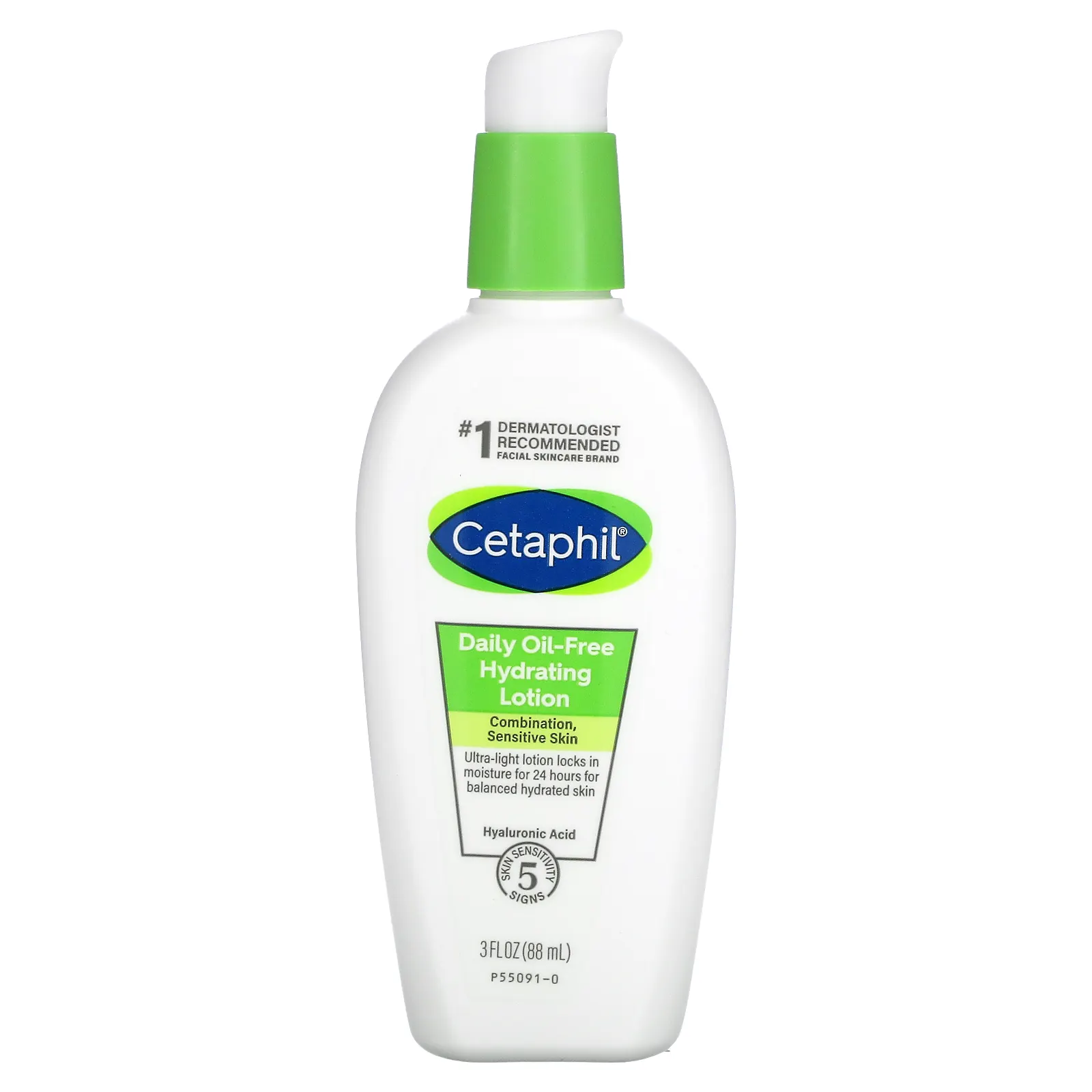 Cetaphil, Увлажняющий лосьон на каждый день с гиалуроновой кислотой, 88 мл
