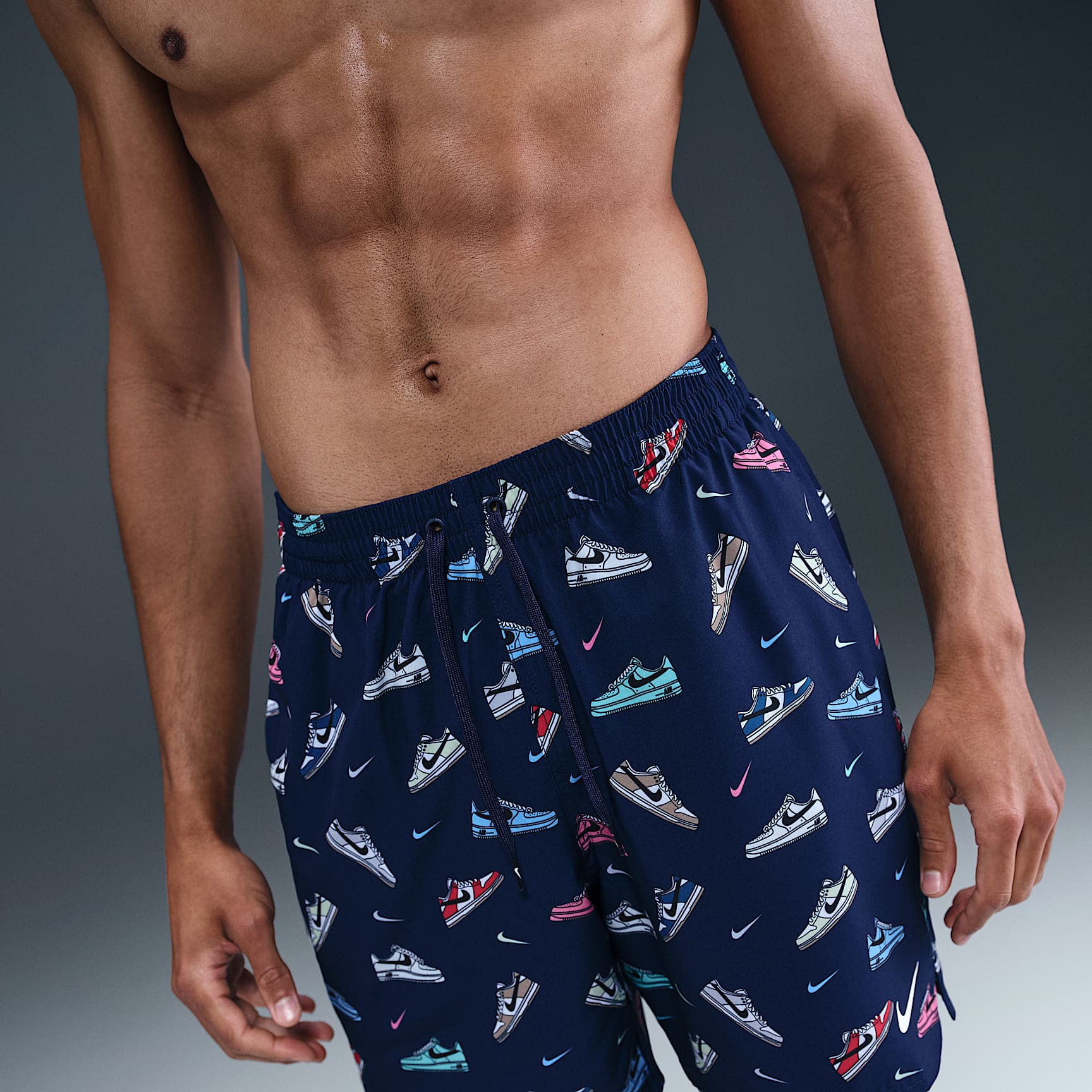 Nike Swim Breaker Men's 7" Brief-Lined Volley Shorts