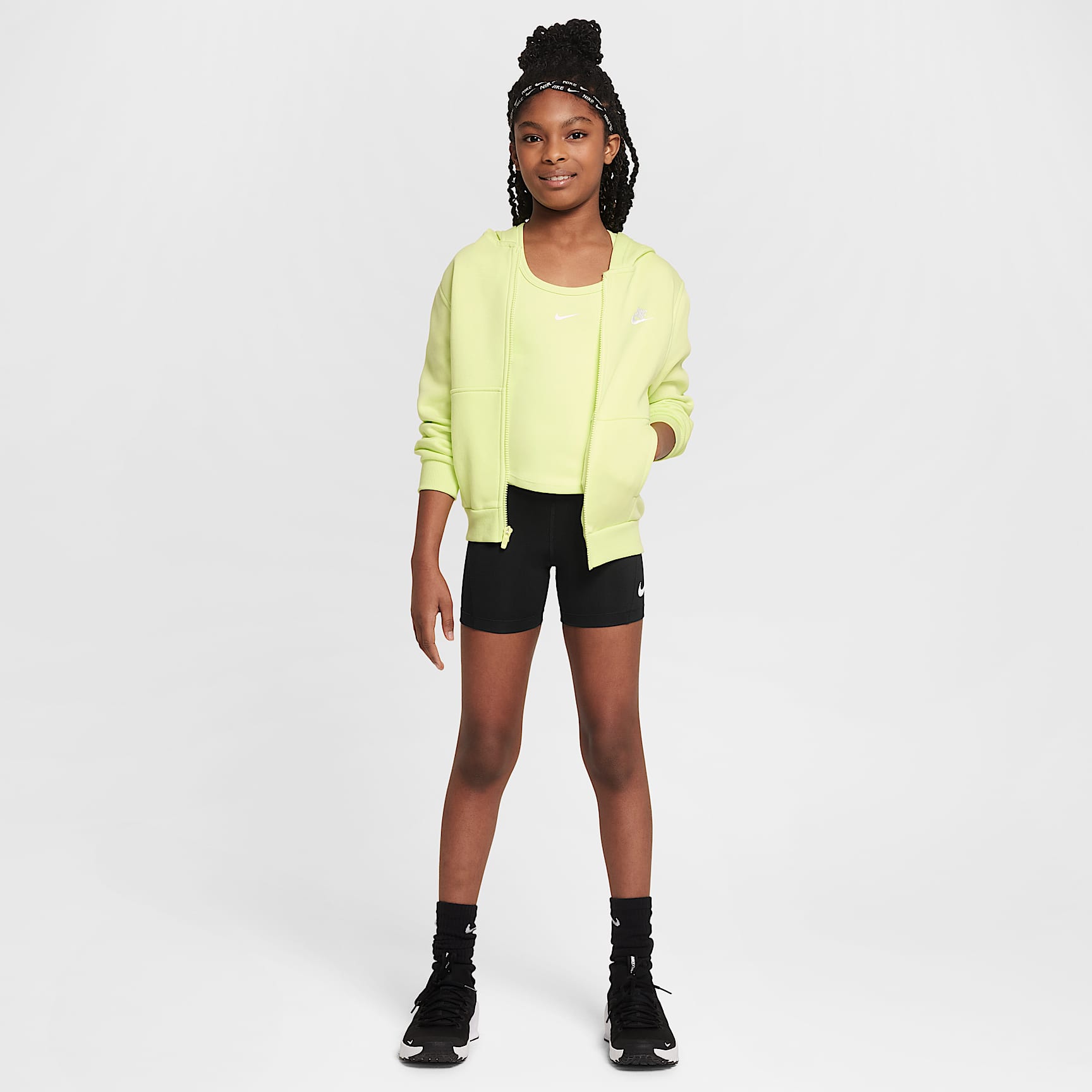 Nike One Fitted Big Kids' (Girls') Dri-FIT Tank