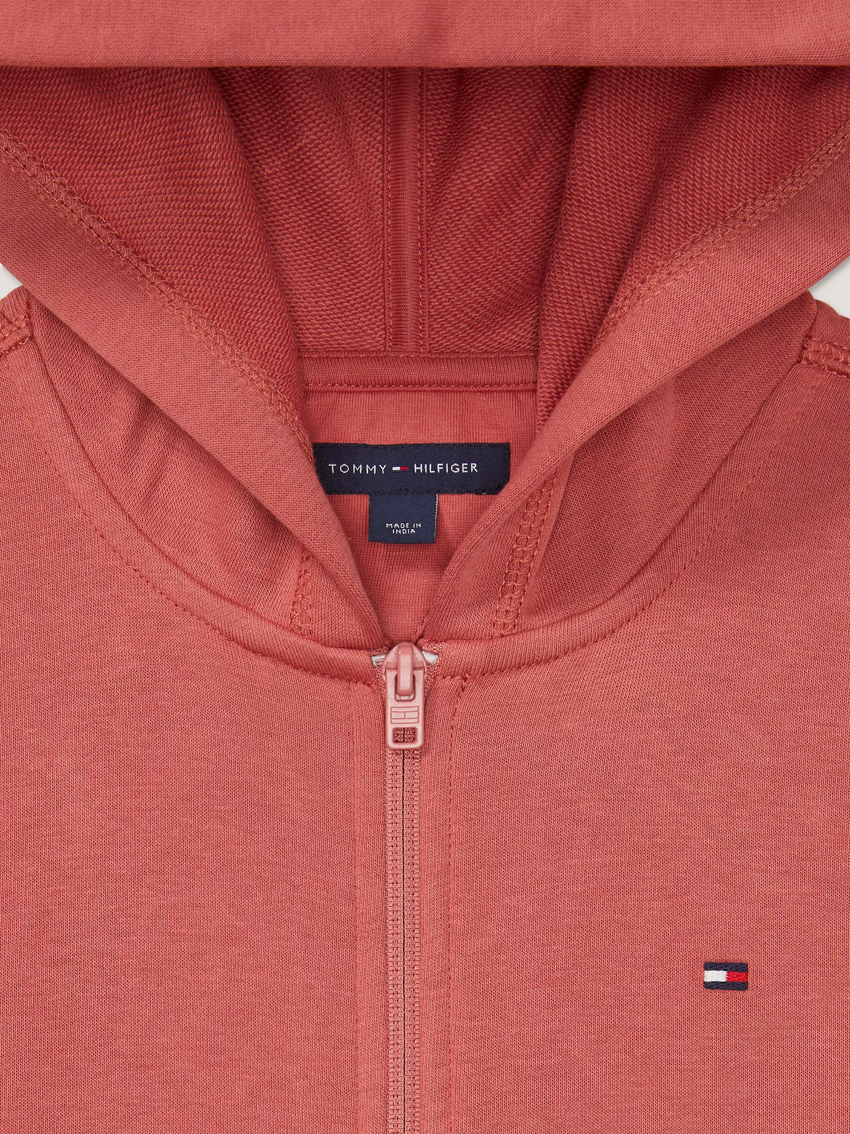 Толстовка Tommy Hilfiger для мальчиков, Детское худи на молнии с логотипом флага