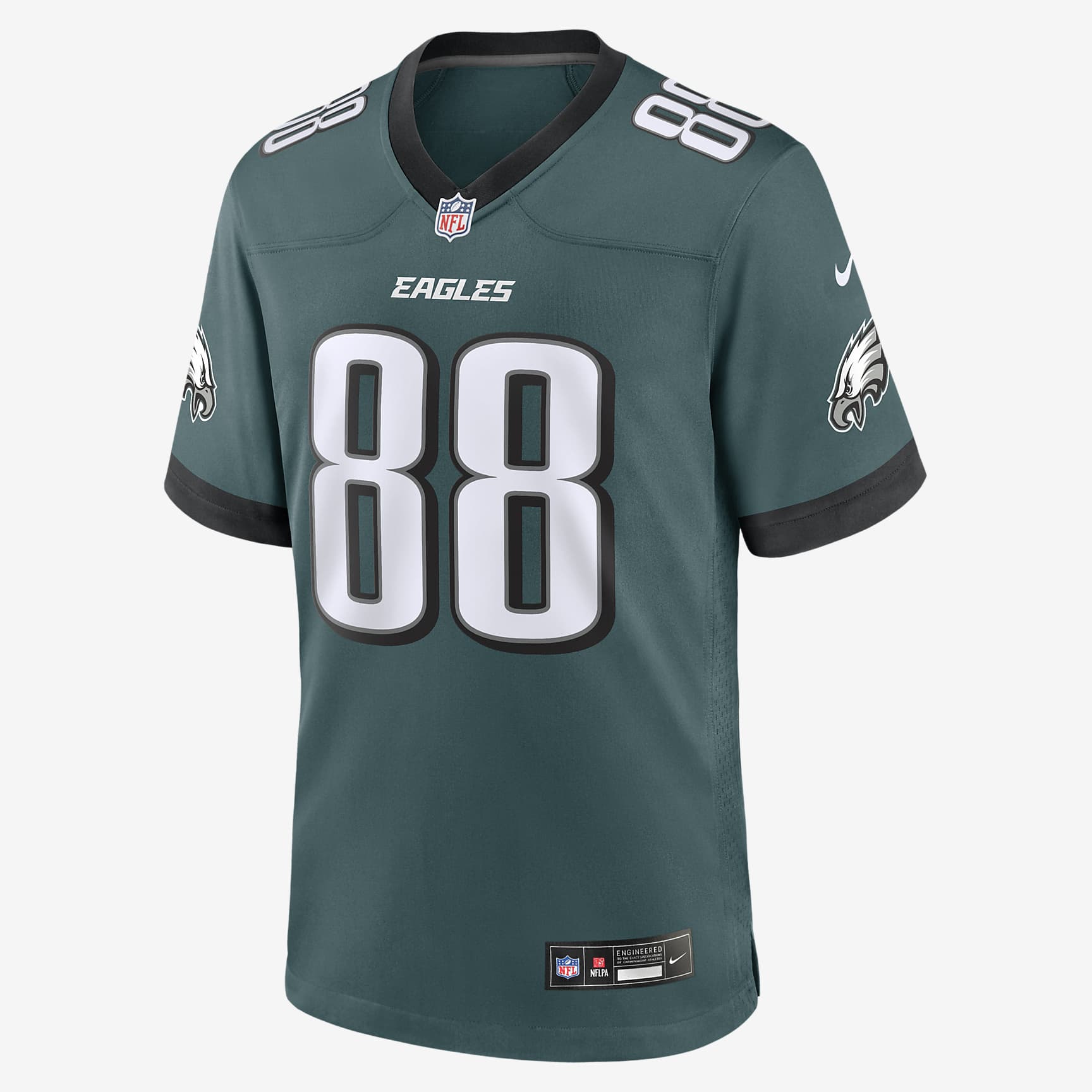 Dallas Goedert Philadelphia Eagles Men's Nike NFL Game Jersey