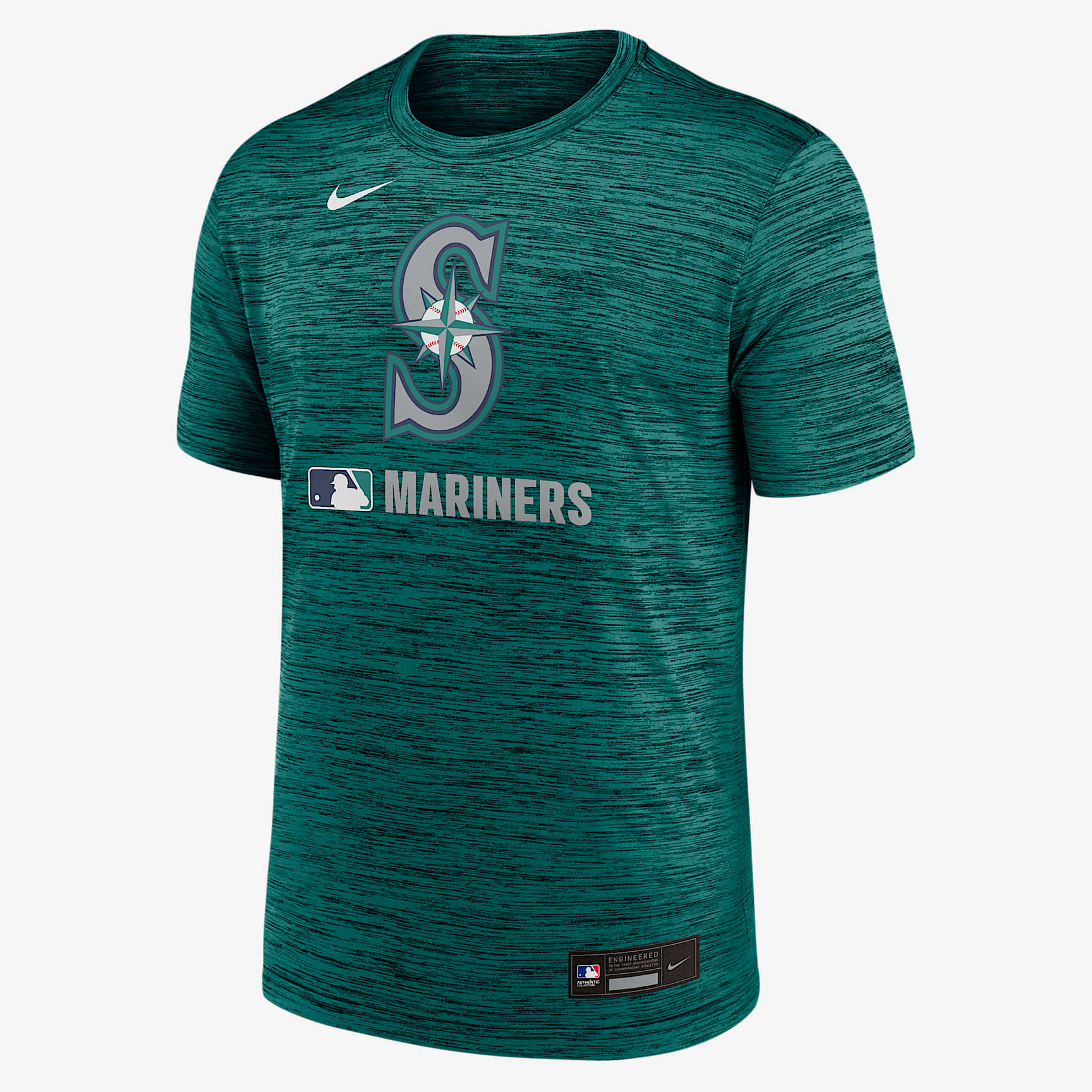 Seattle Mariners Authentic Collection Velocity Men's Nike Dri-FIT MLB T-Shirt