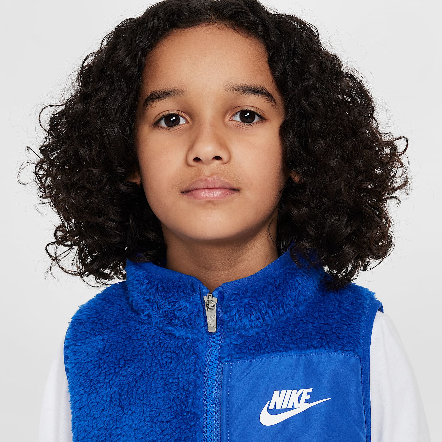 Nike Club Little Kids' Long Sleeve T-Shirt, Vest, and Pants Set
