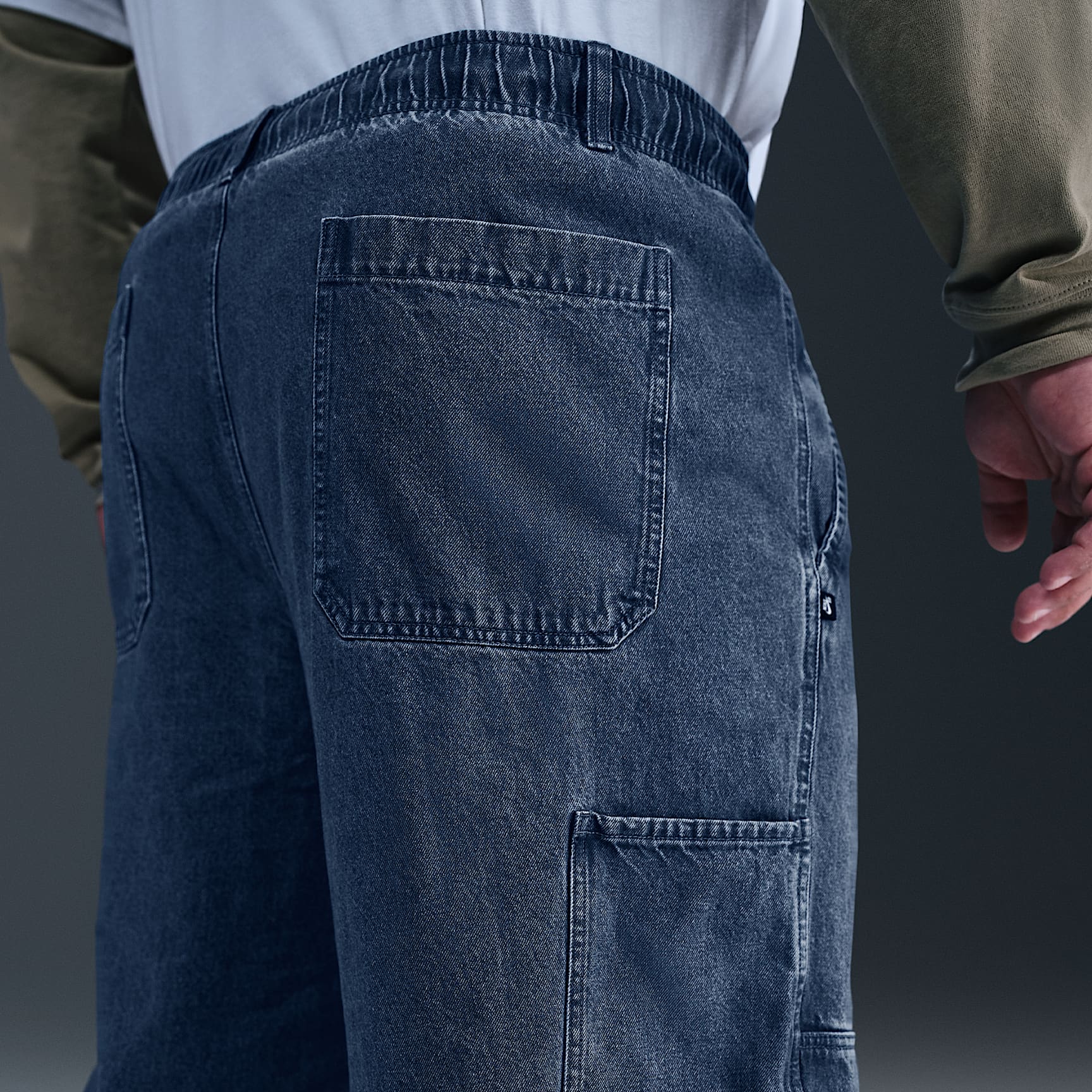 Nike SB Loose Double-Knee Denim Skate Pants