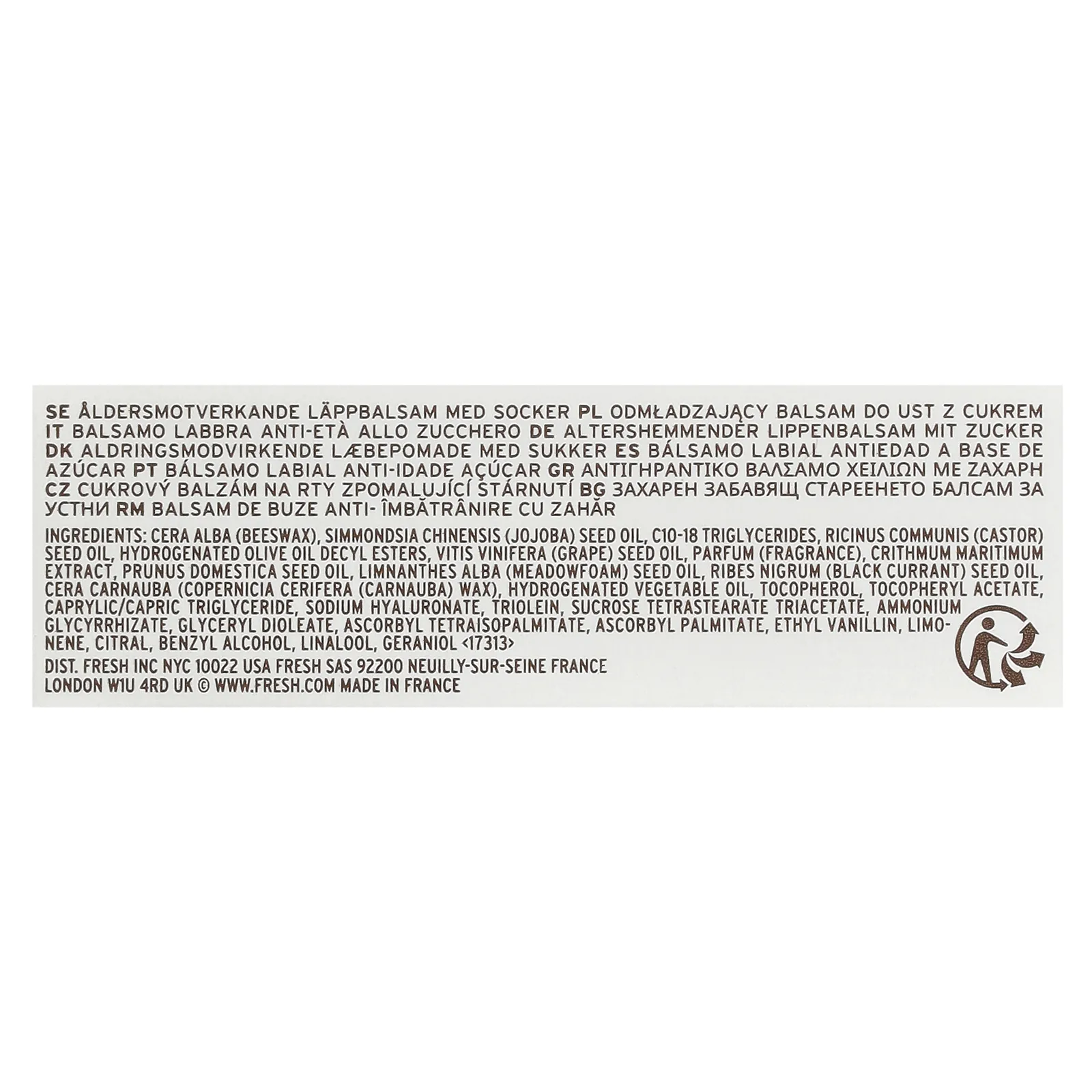 Fresh, Sugar Advanced Therapy для губ, 4,3 г (0,15 унции)