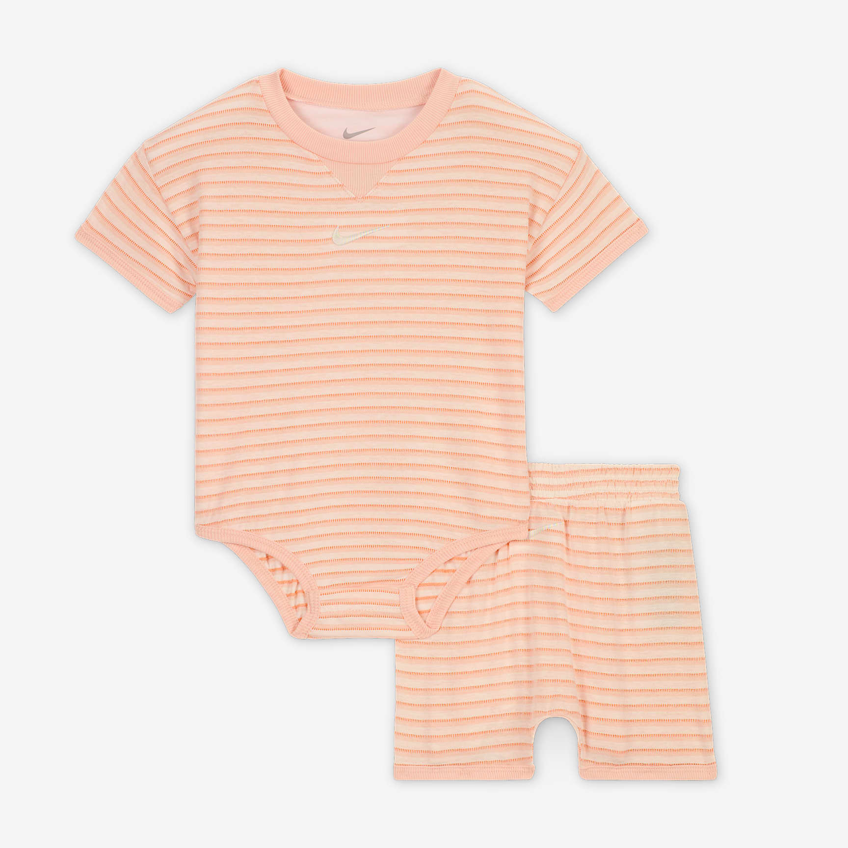 Nike ReadySet Baby (0-9M) Bodysuit and Shorts Set