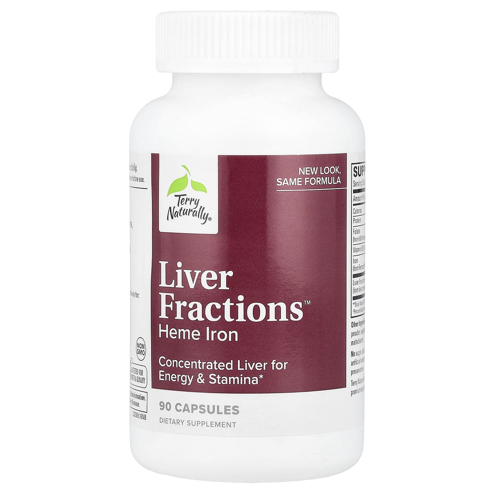Terry Naturally, Liver Fractions, 90 капсул