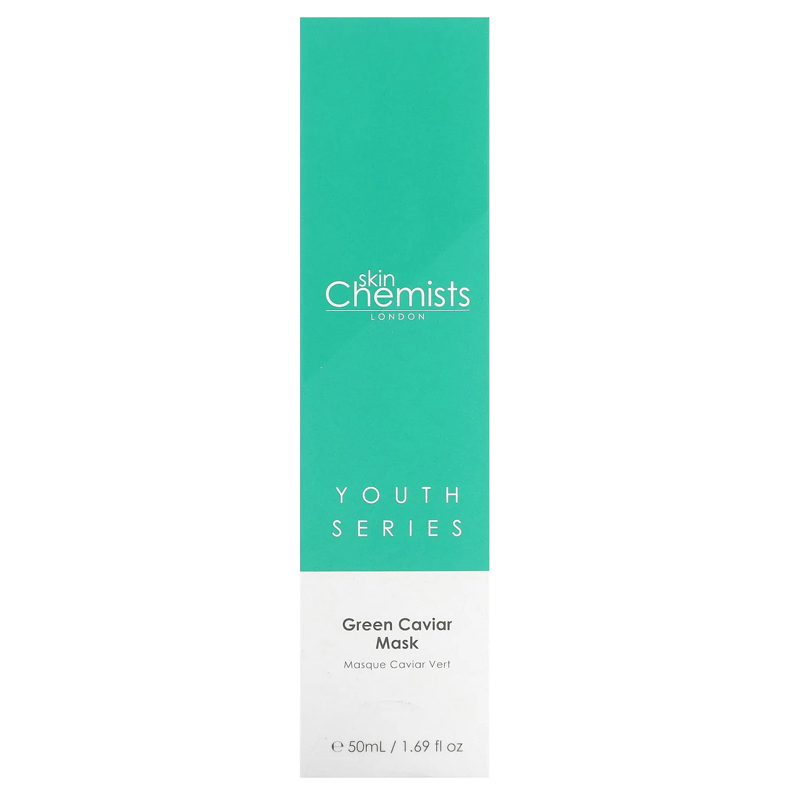 skinChemists, Youth Series, маска для лица с зеленой икрой, 50 мл (1,69 жидк. Унции)