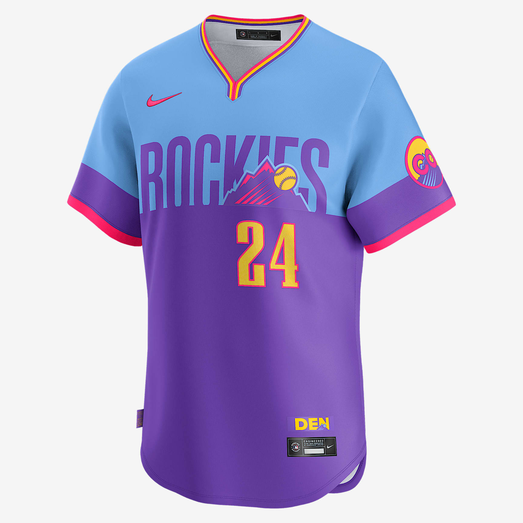 Ryan McMahon Colorado Rockies City Connect Men’s Nike Dri-FIT ADV MLB Limited Jersey